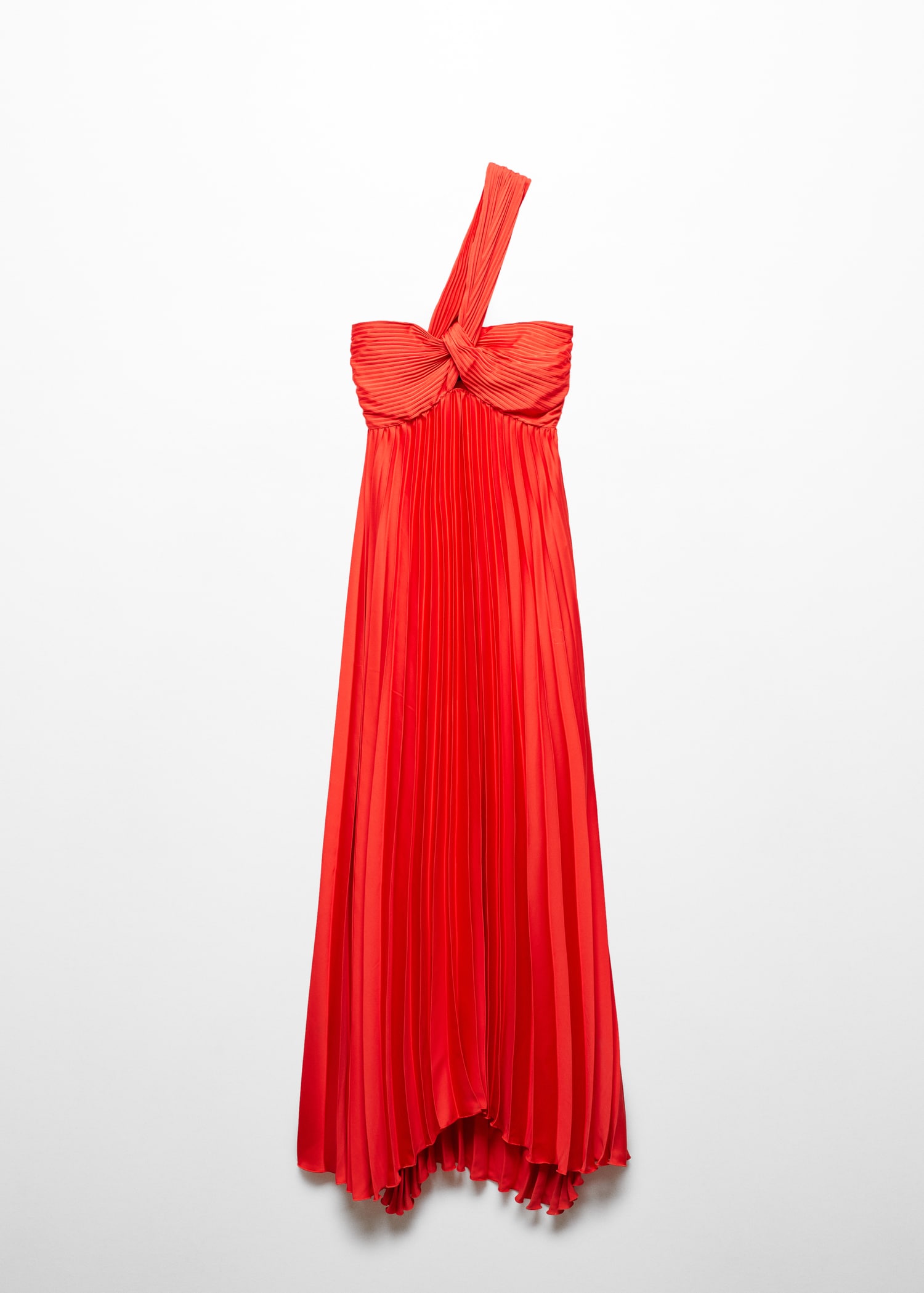 Asymmetrical pleated dress - Article without model