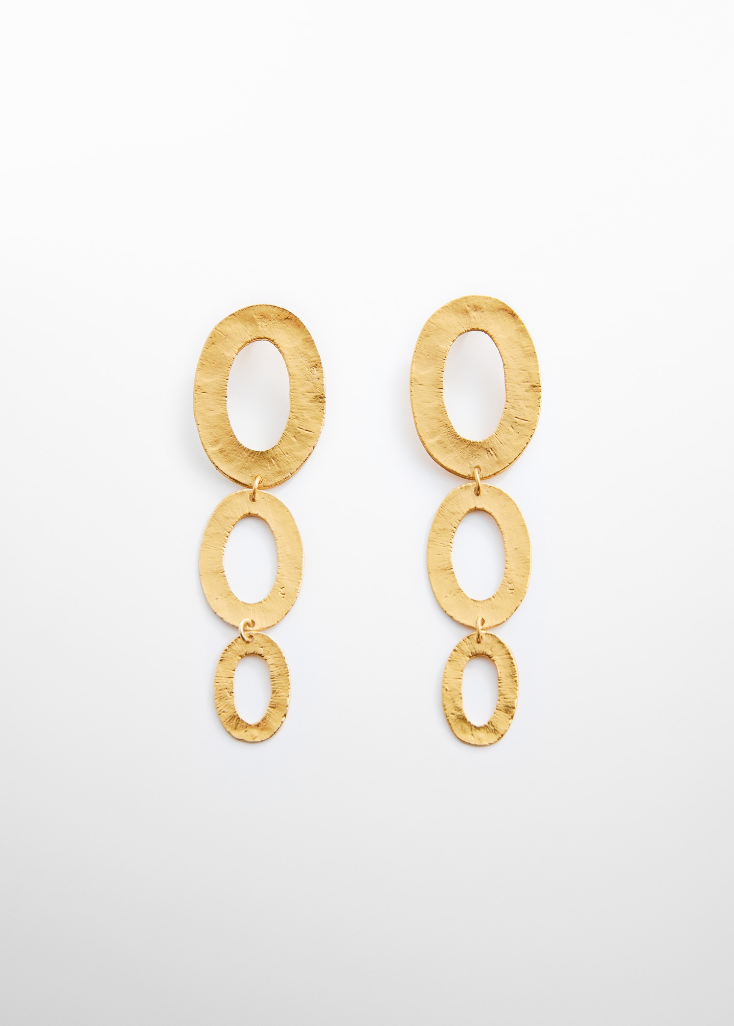 Twisted hoop earrings - Article without model