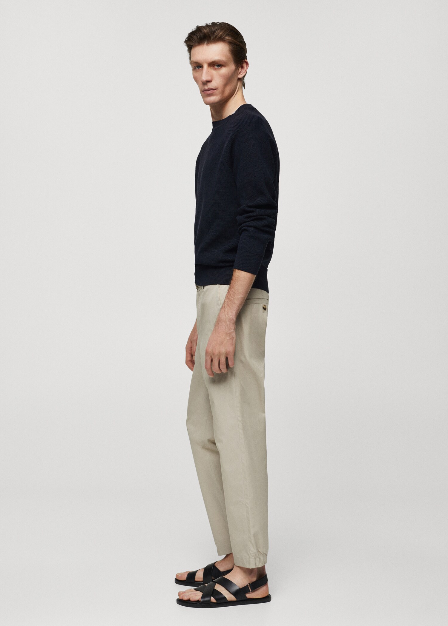 Pantalon 100 % coton slim-fit - Détail de l'article 2