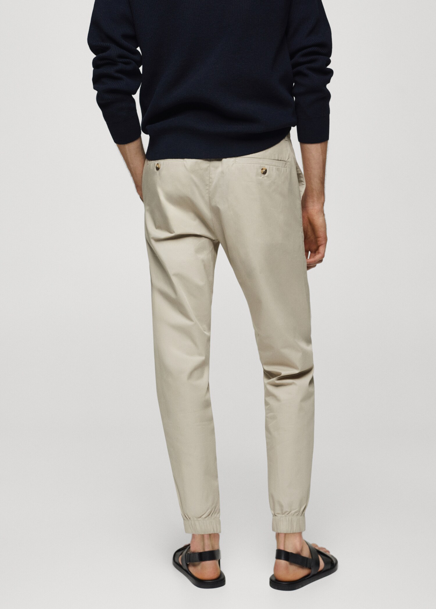 Pantalon 100 % coton slim-fit - Verso de l’article