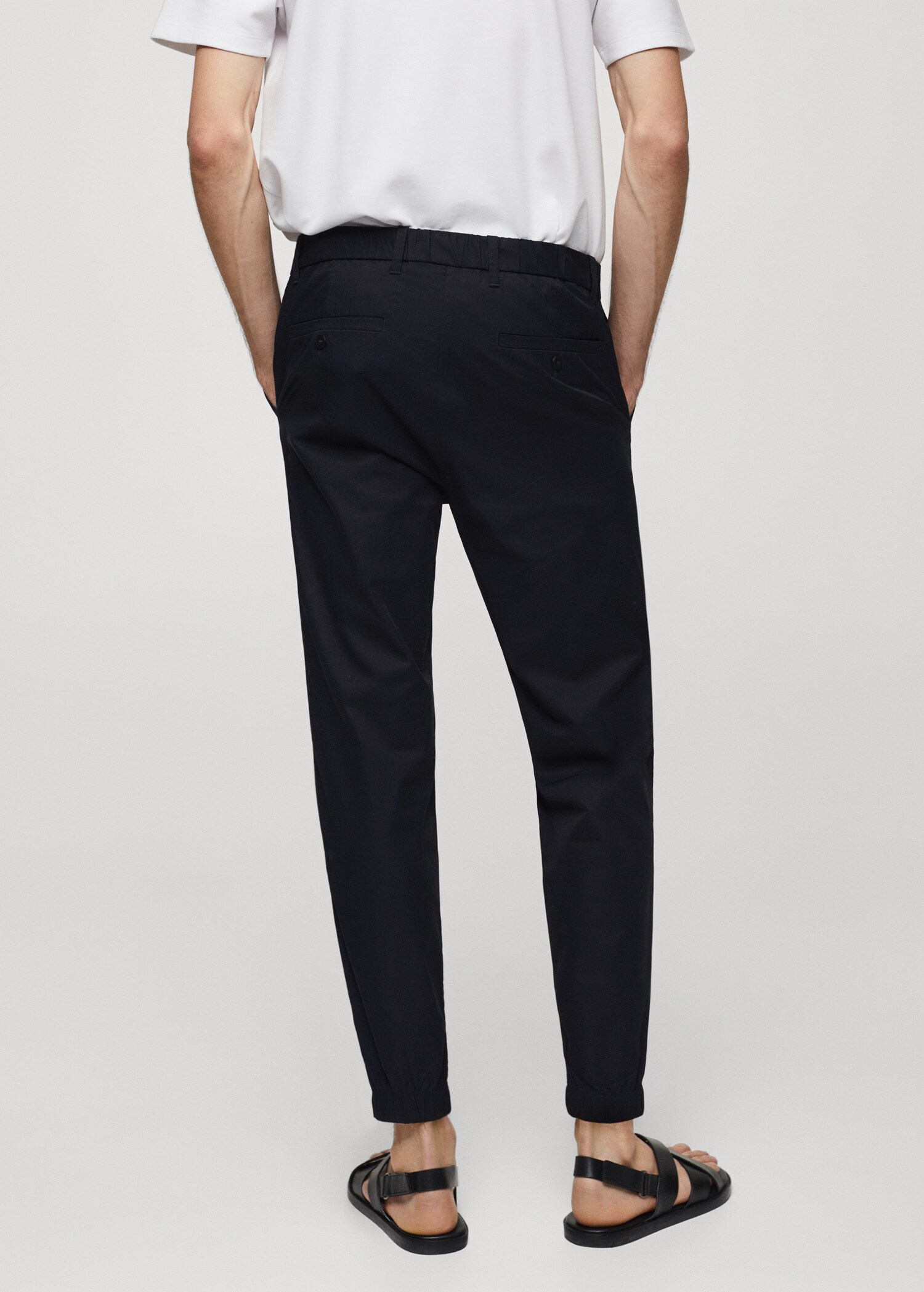 Pantalon 100 % coton slim-fit - Verso de l’article