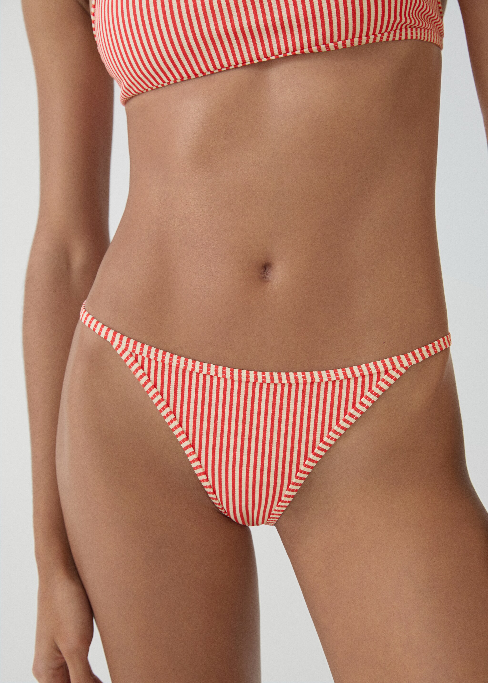 Striped bikini bottom - Details of the article 6