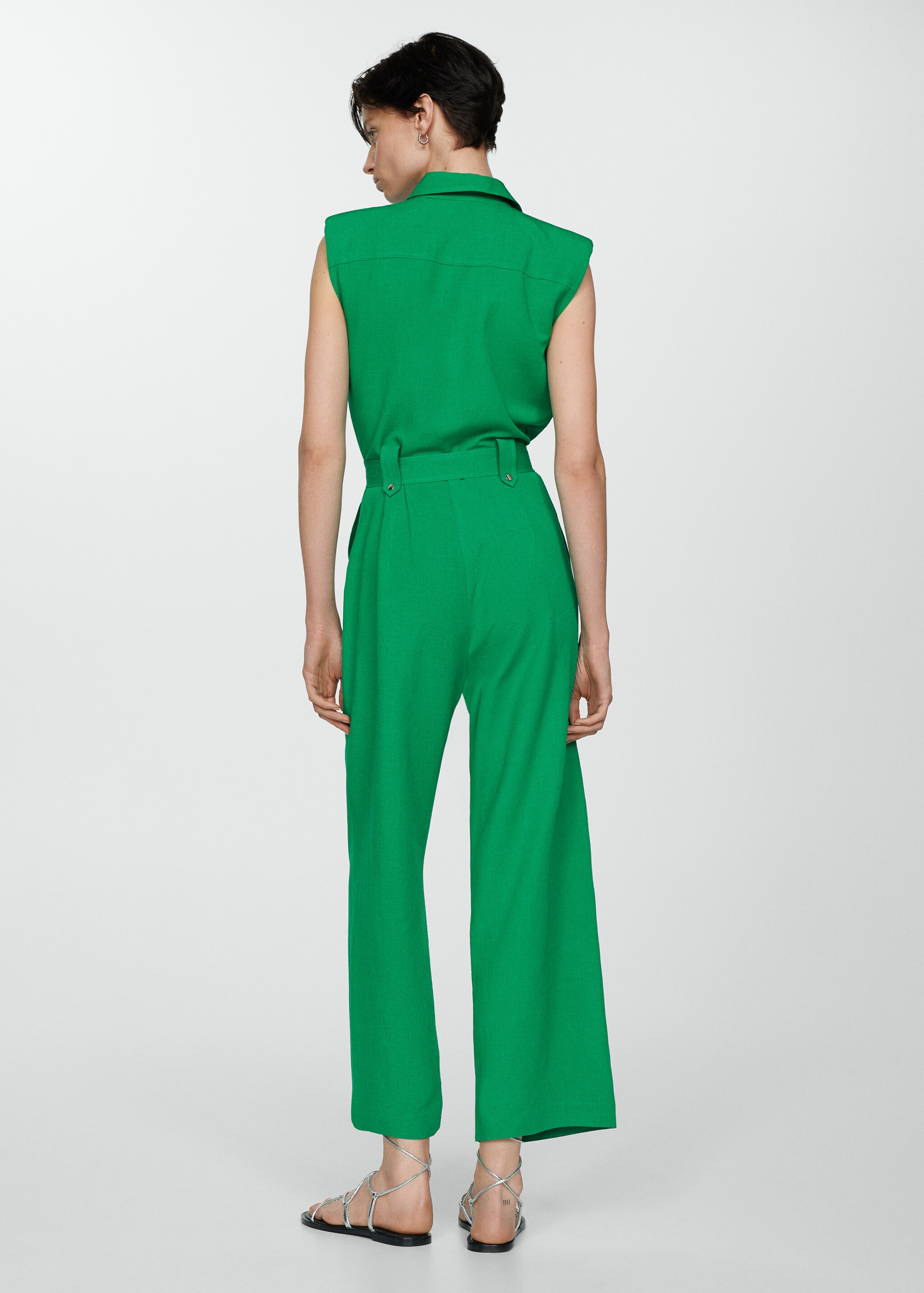 Jumpsuit with belt clips - Reverse of the article