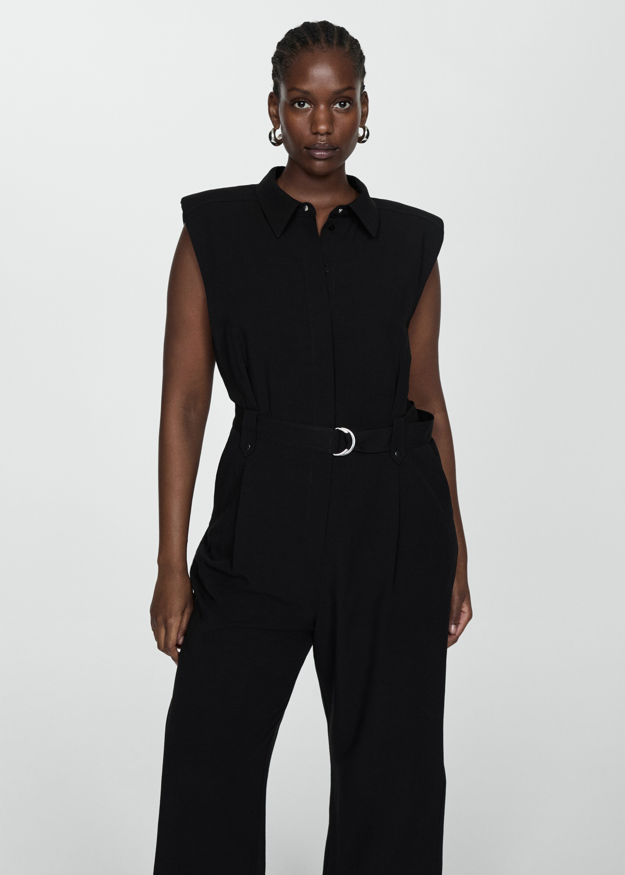 Jumpsuit with belt clips - Details of the article 5