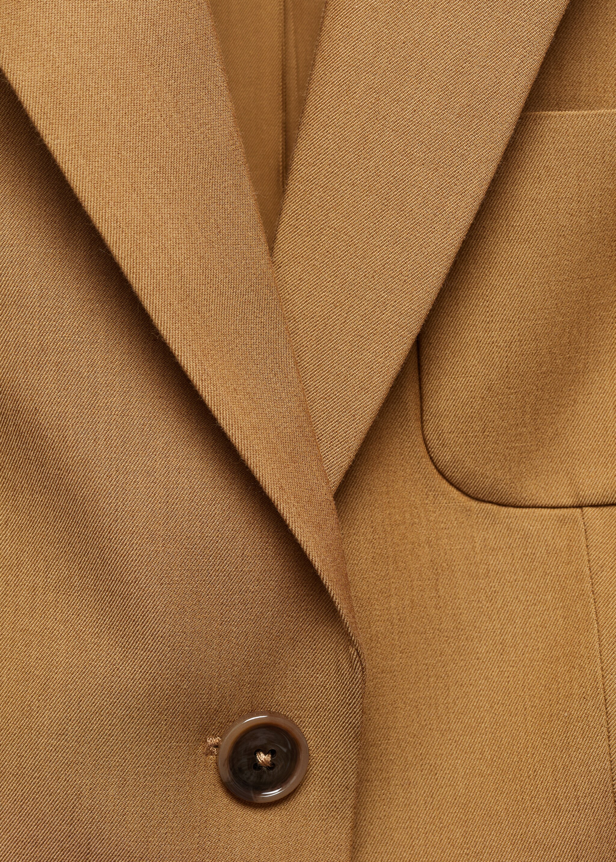 Cotton lyocell jacket - Details of the article 8