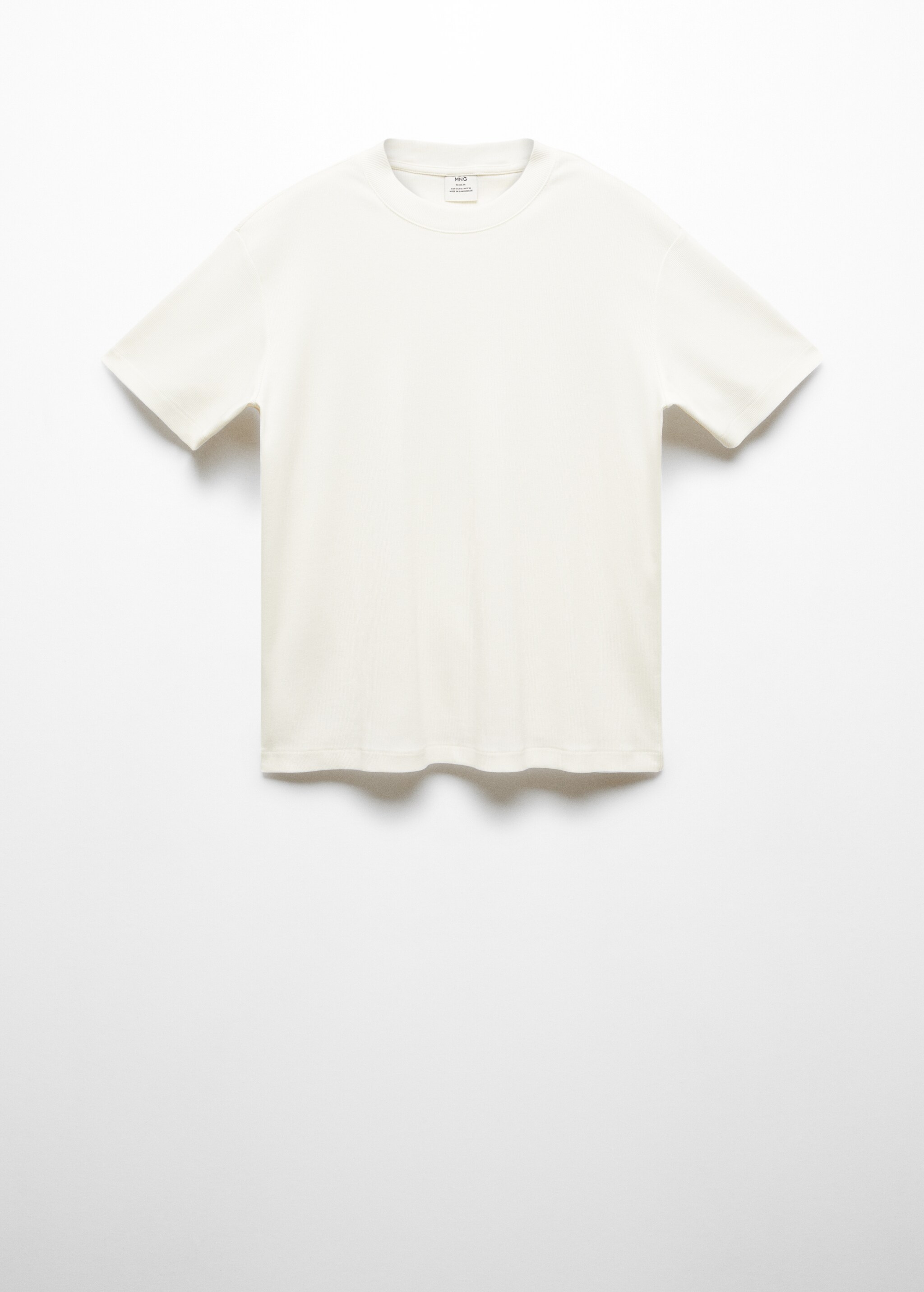 Camiseta regular fit algodón - Artículo sin modelo