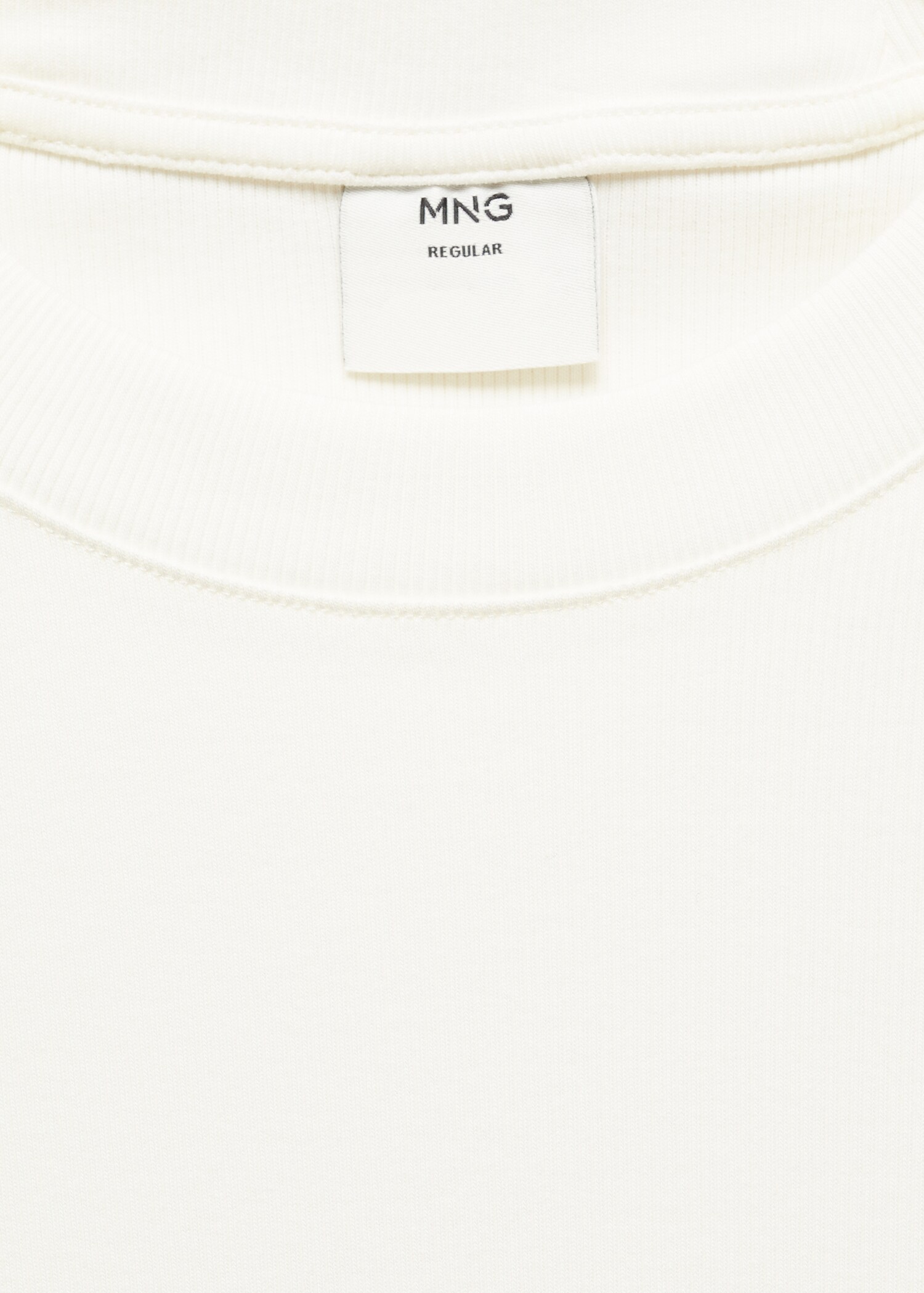 T-shirt regular fit de algodão - Pormenor do artigo 8