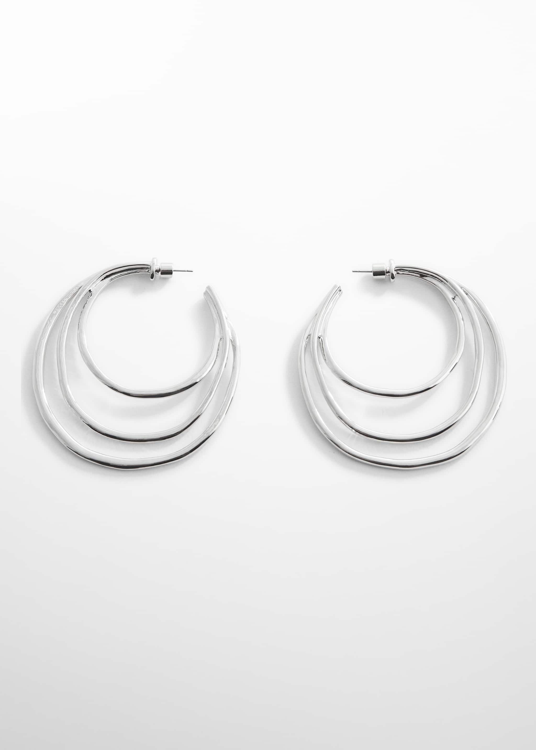 Three hoop earrings - Article without model