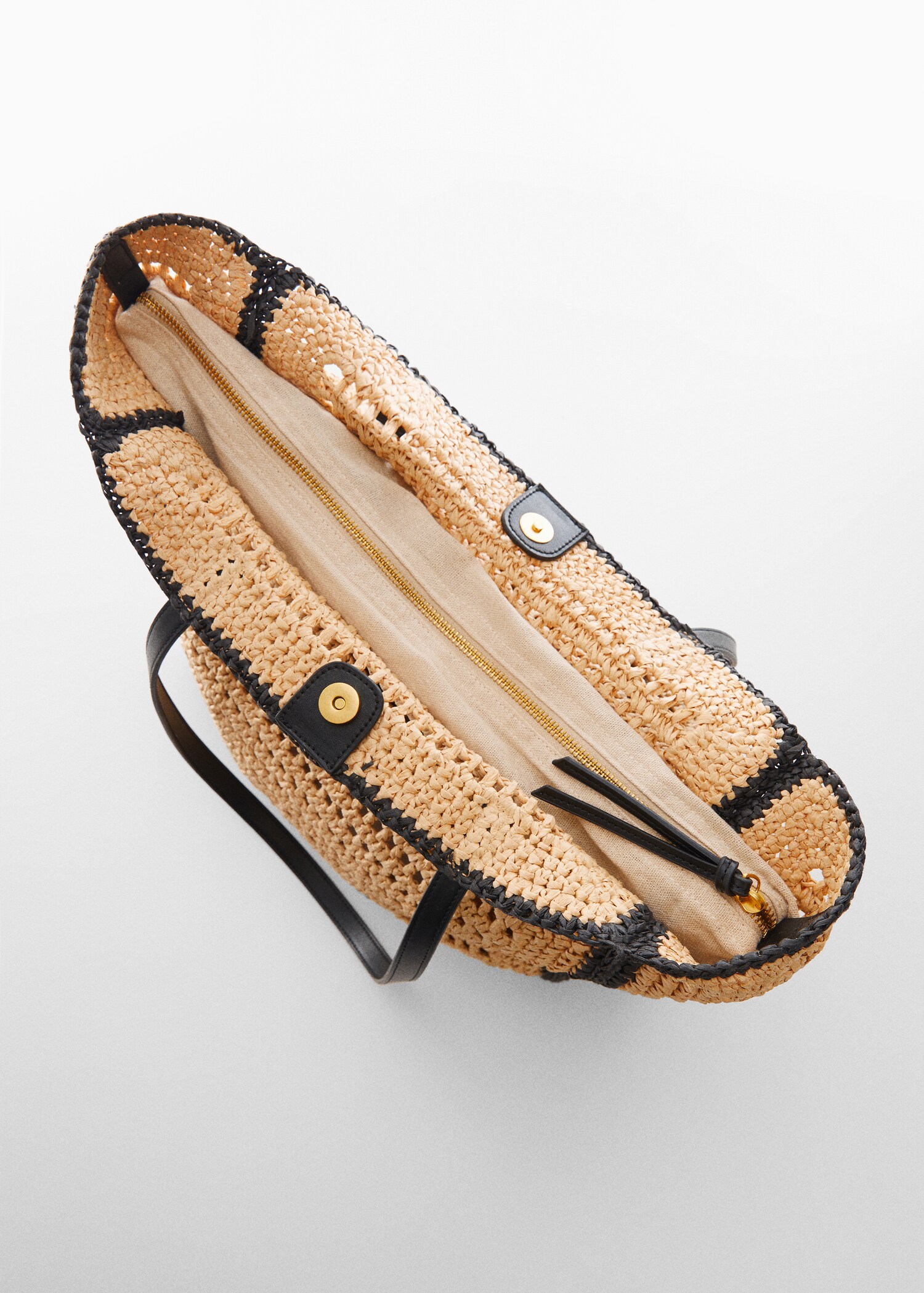 Natural fiber shopper bag - Details of the article 2