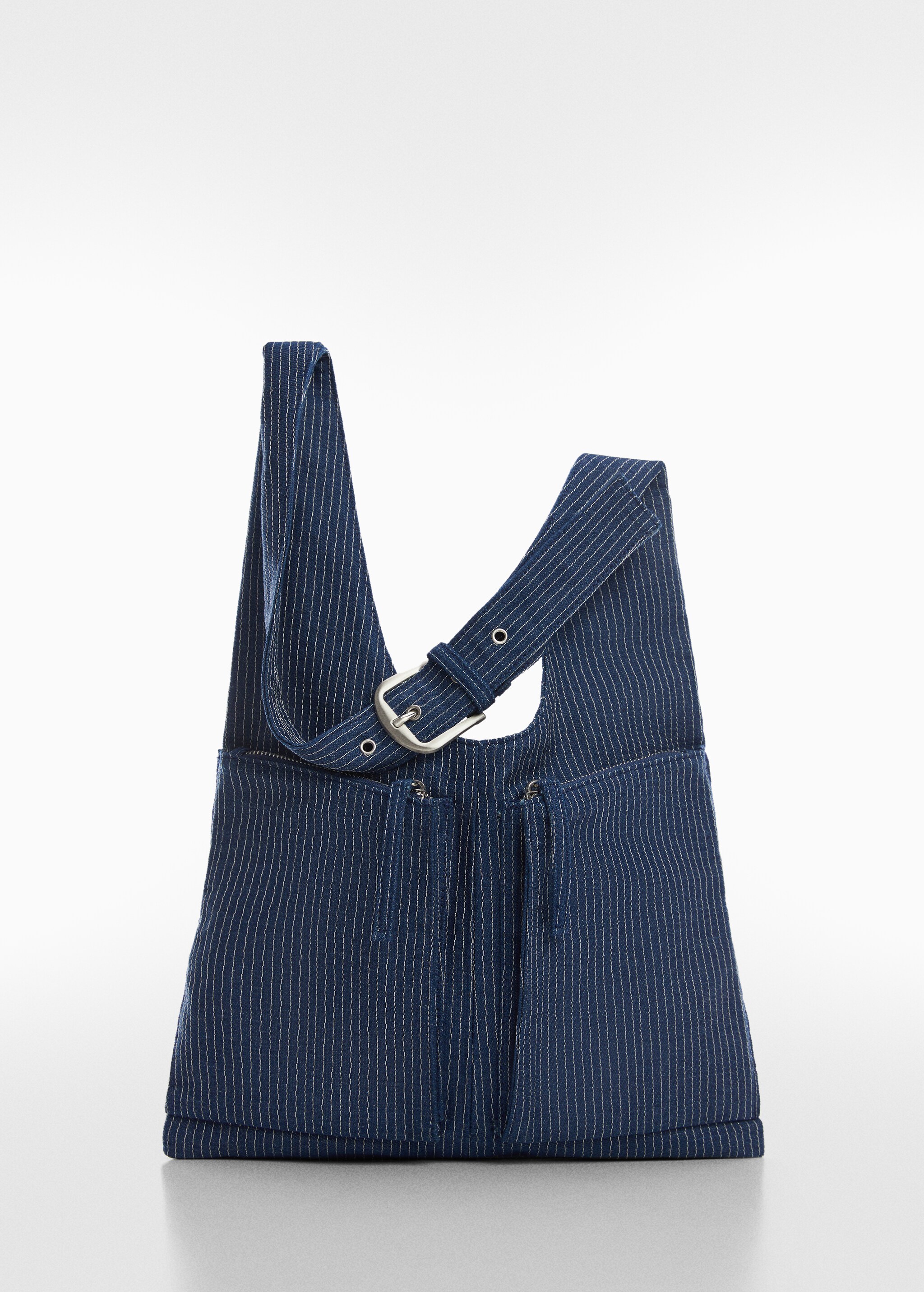 Denim bag with pockets - Article without model