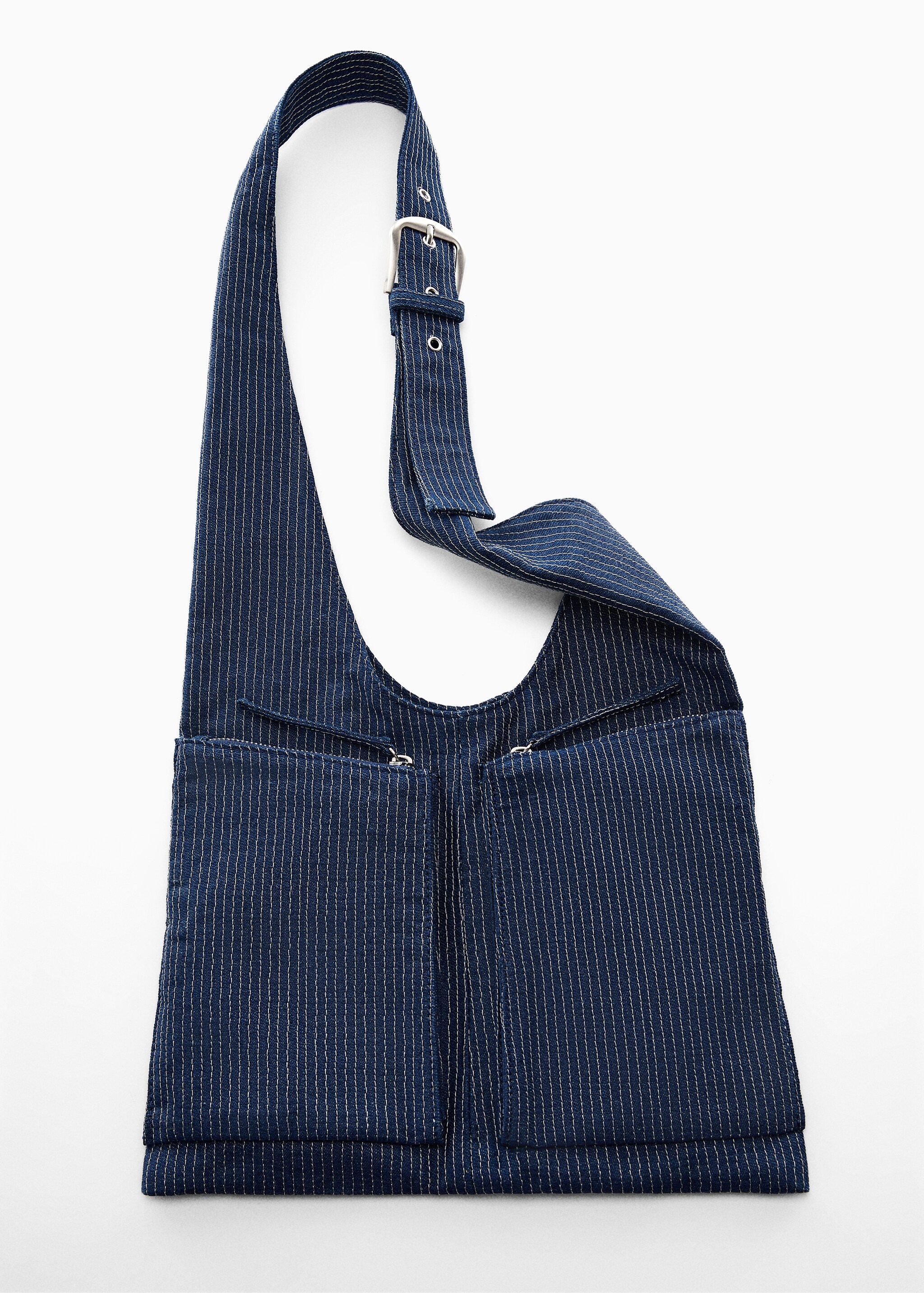 Denim bag with pockets - Details of the article 5