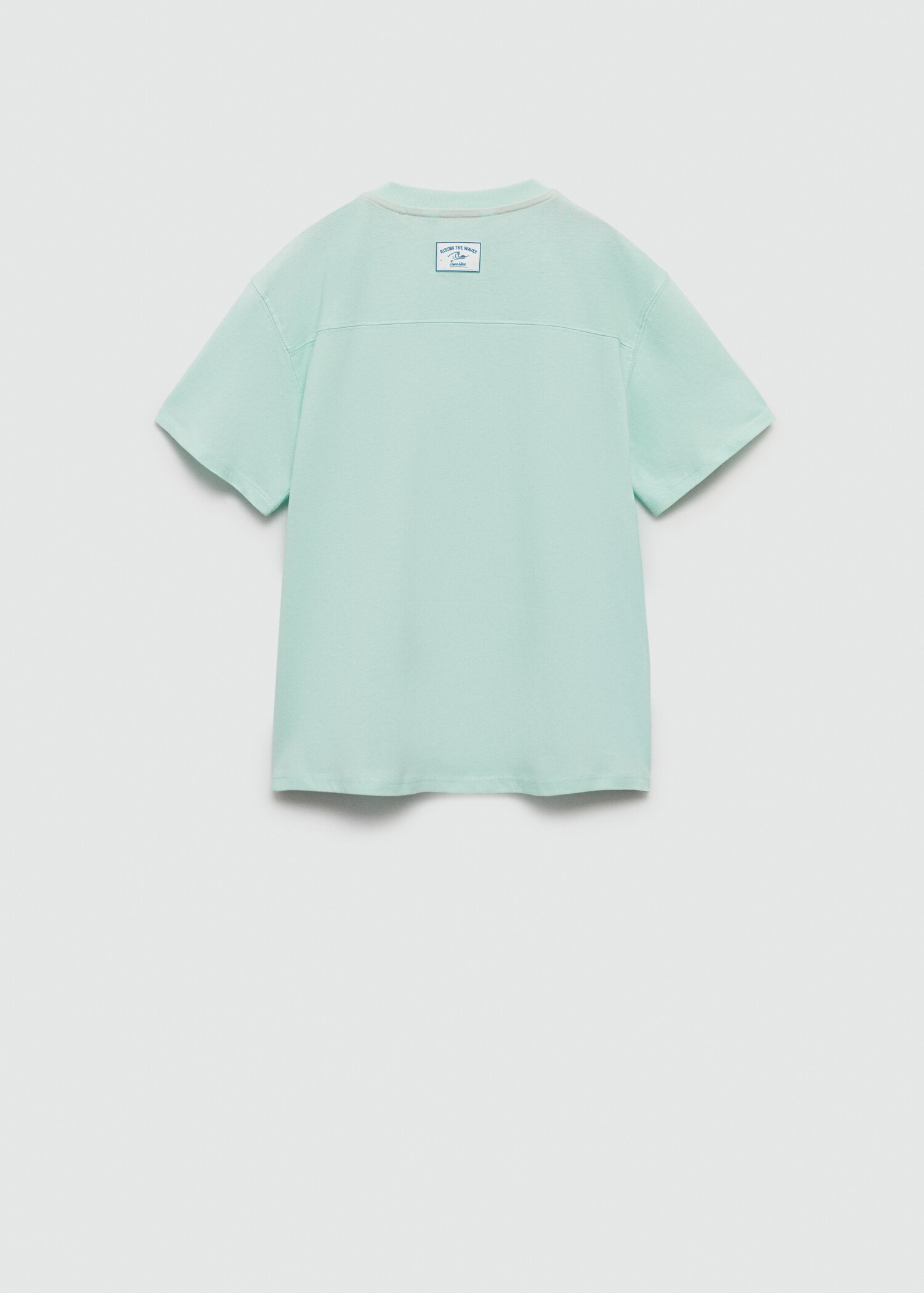 Surf printed t-shirt - Reverse of the article
