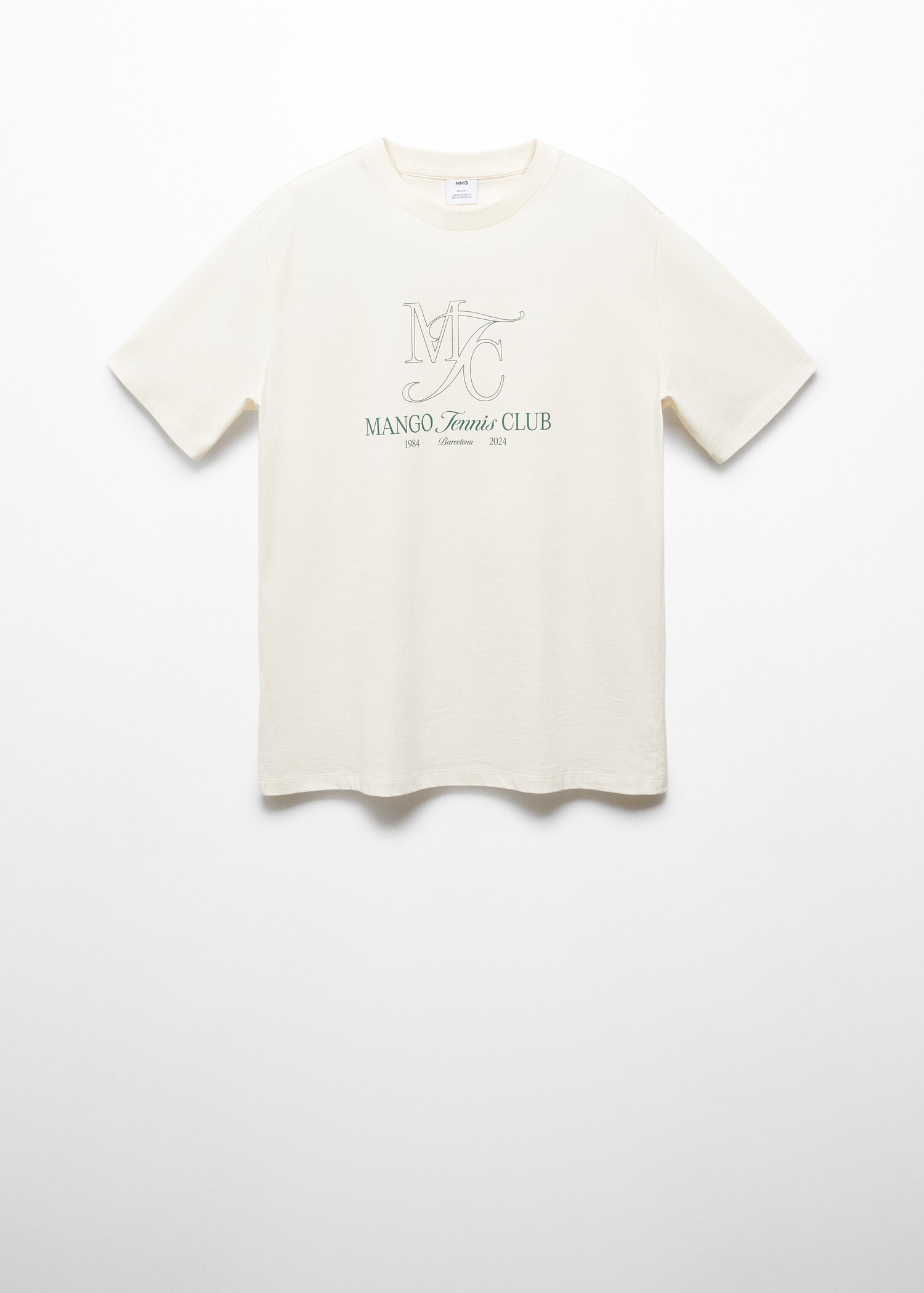 T-shirt de 100% algodão estampada - Artigo sem modelo