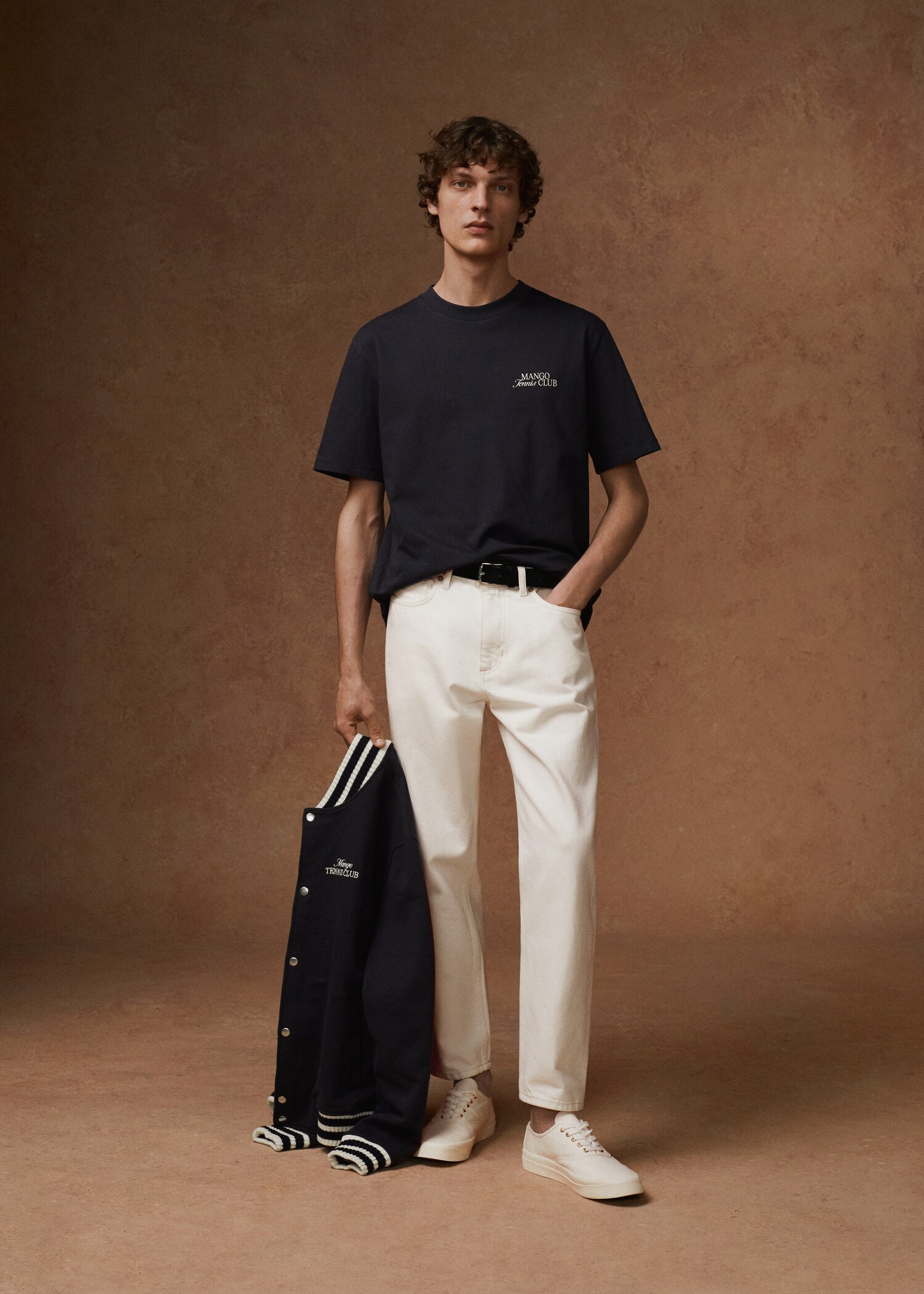 T-shirt regular fit de algodão estampada - Pormenor do artigo 5