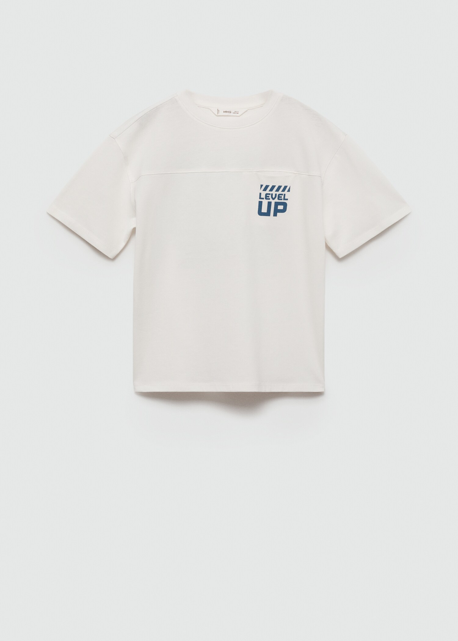 Printed cotton-blend T-shirt - Article without model