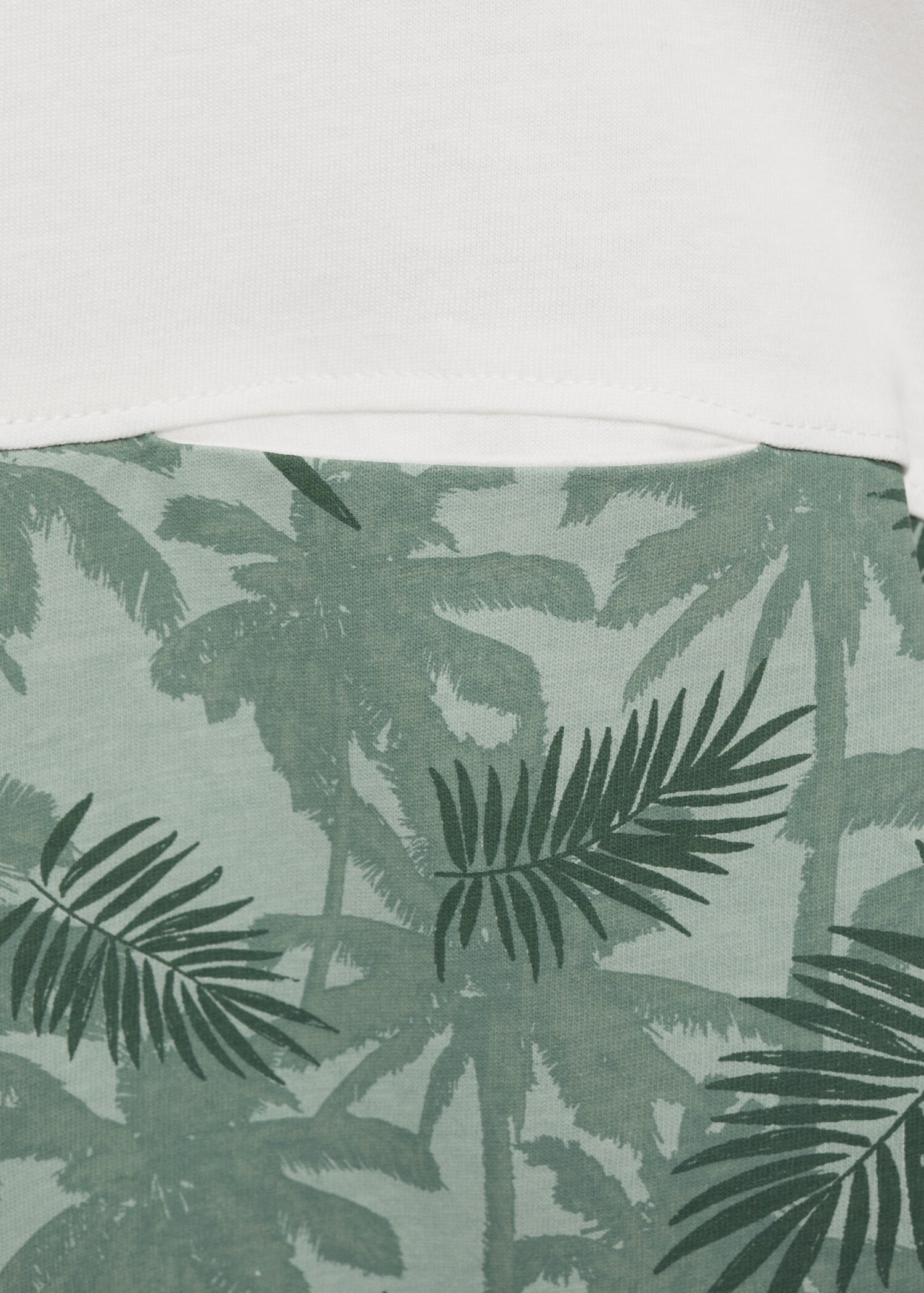 Printed cotton-blend T-shirt - Details of the article 8