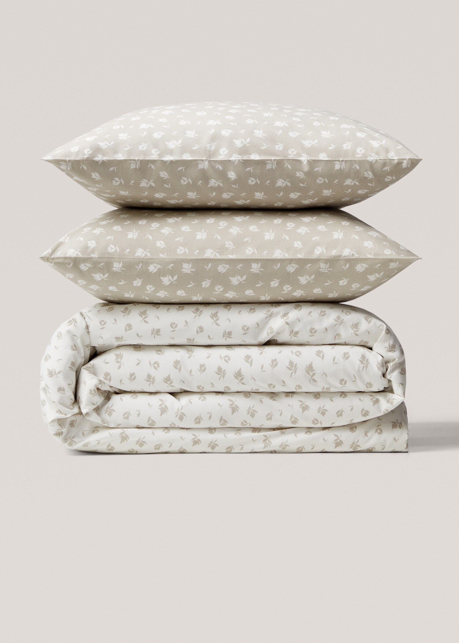 Funda nórdica algodón diseño floral reversible cama 90cm - Detalle del artículo 4