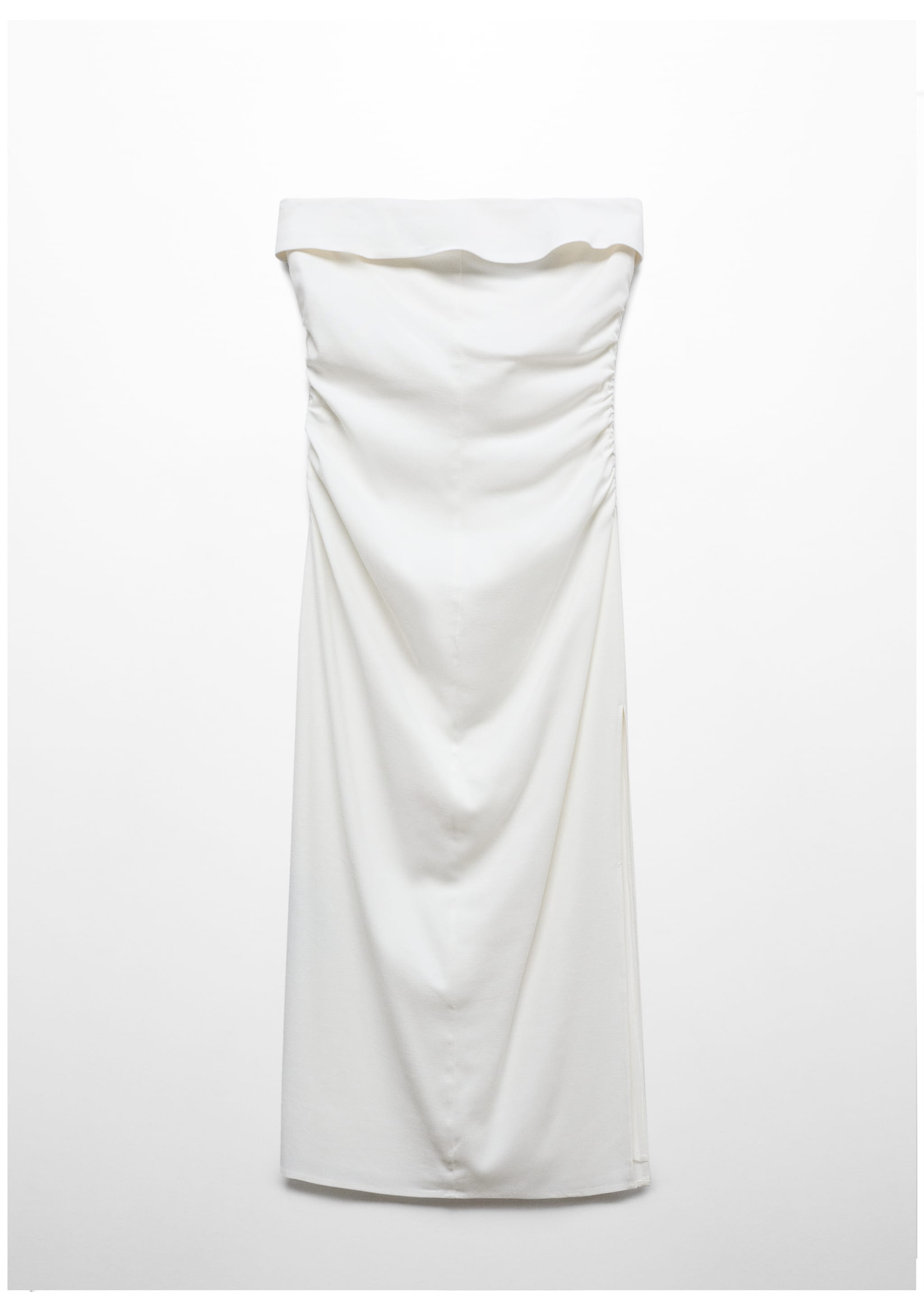 فستان بثنايا مطوية - منتج دون نموذج