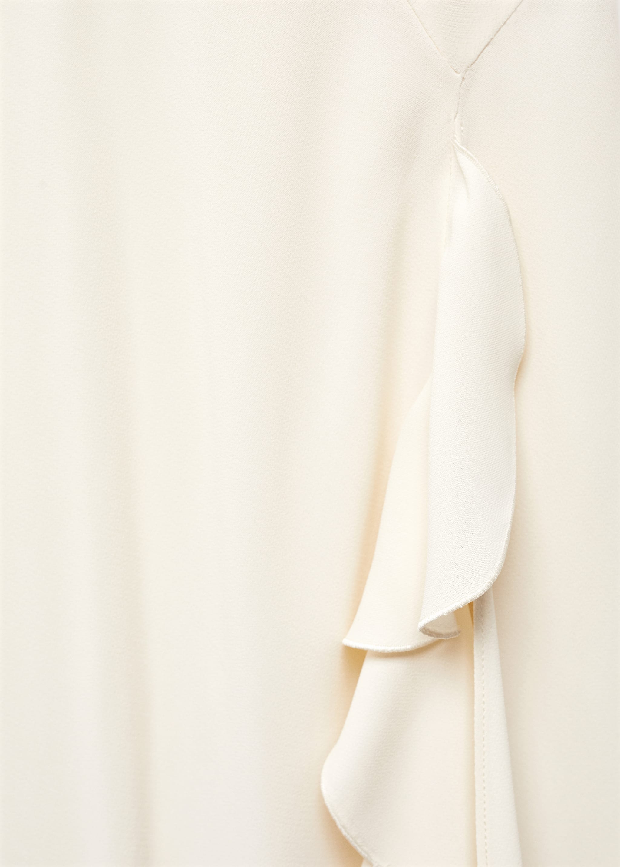 Asymmetric ruffled dress - Details of the article 8