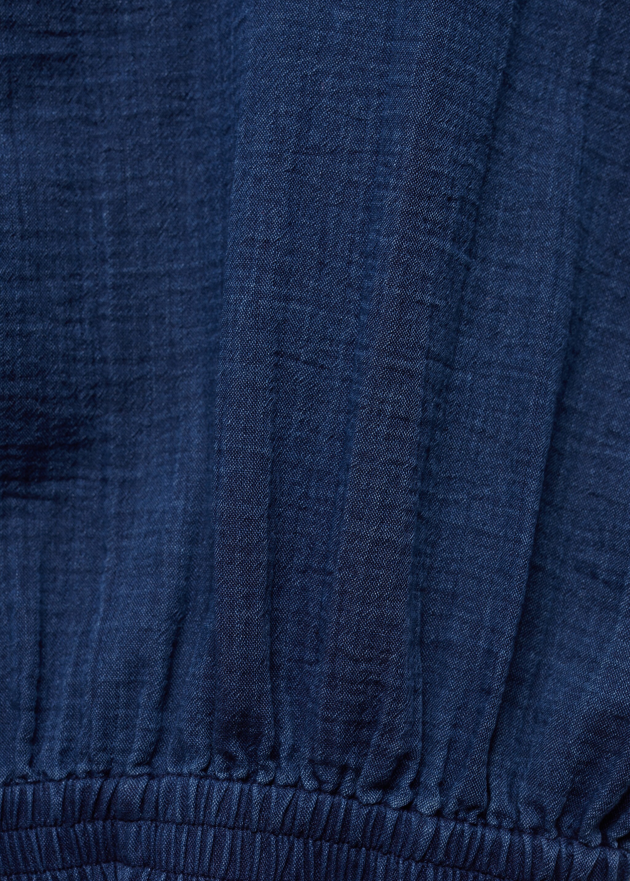 Puffed sleeve cotton top - Details of the article 8