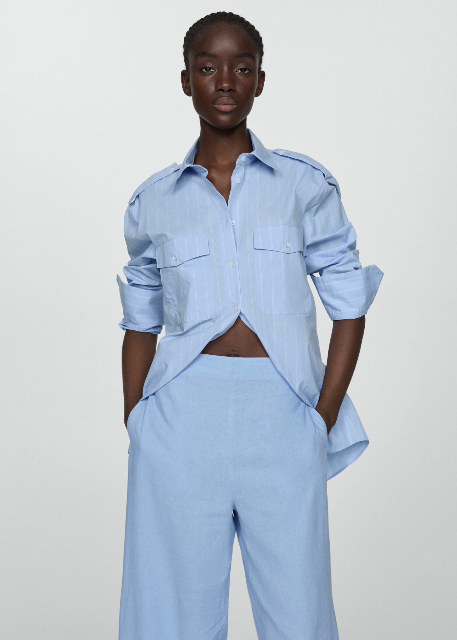 Pantalon wideleg lin - Détail de l'article 1