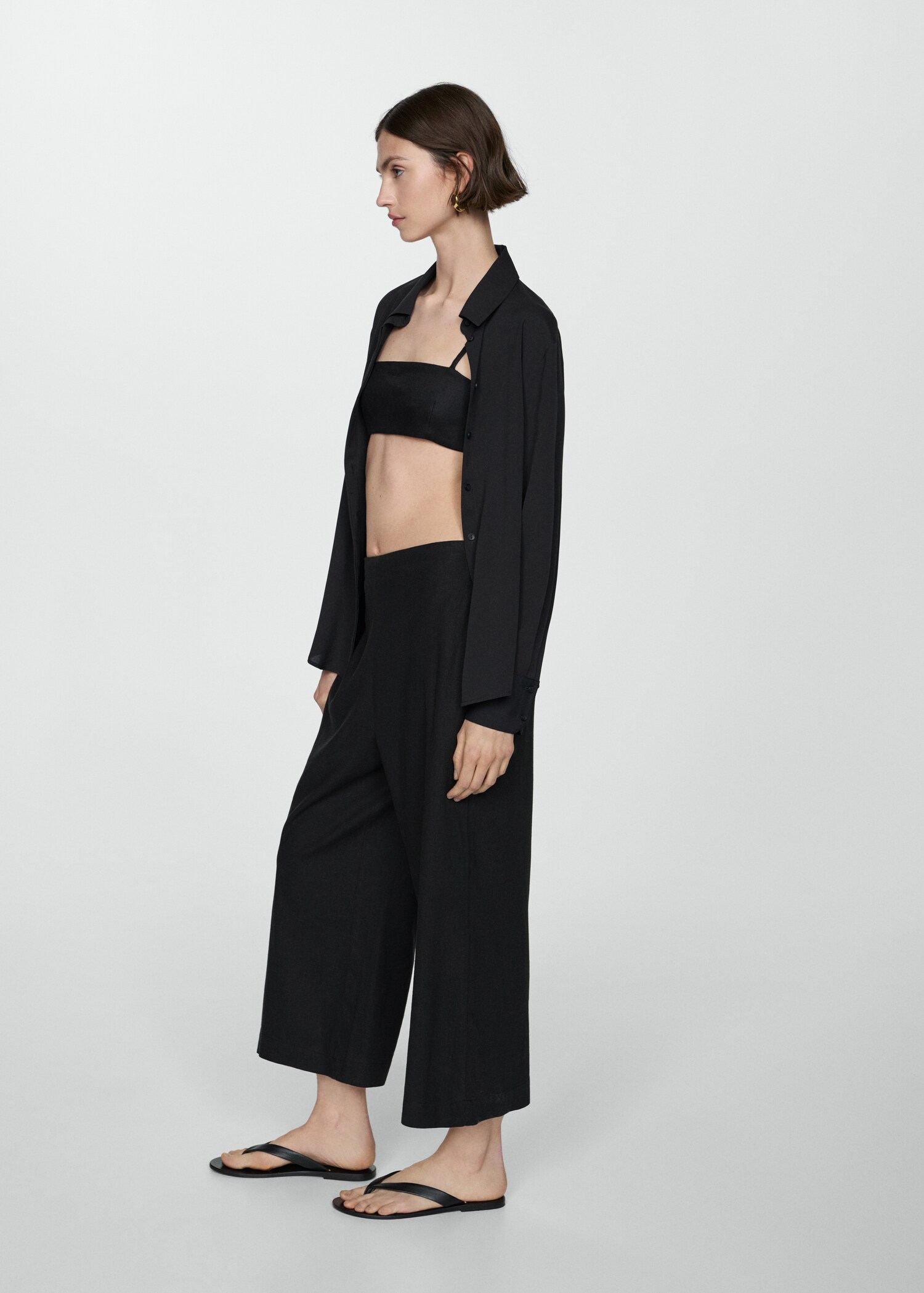 Pantalon wideleg lin - Détail de l'article 1