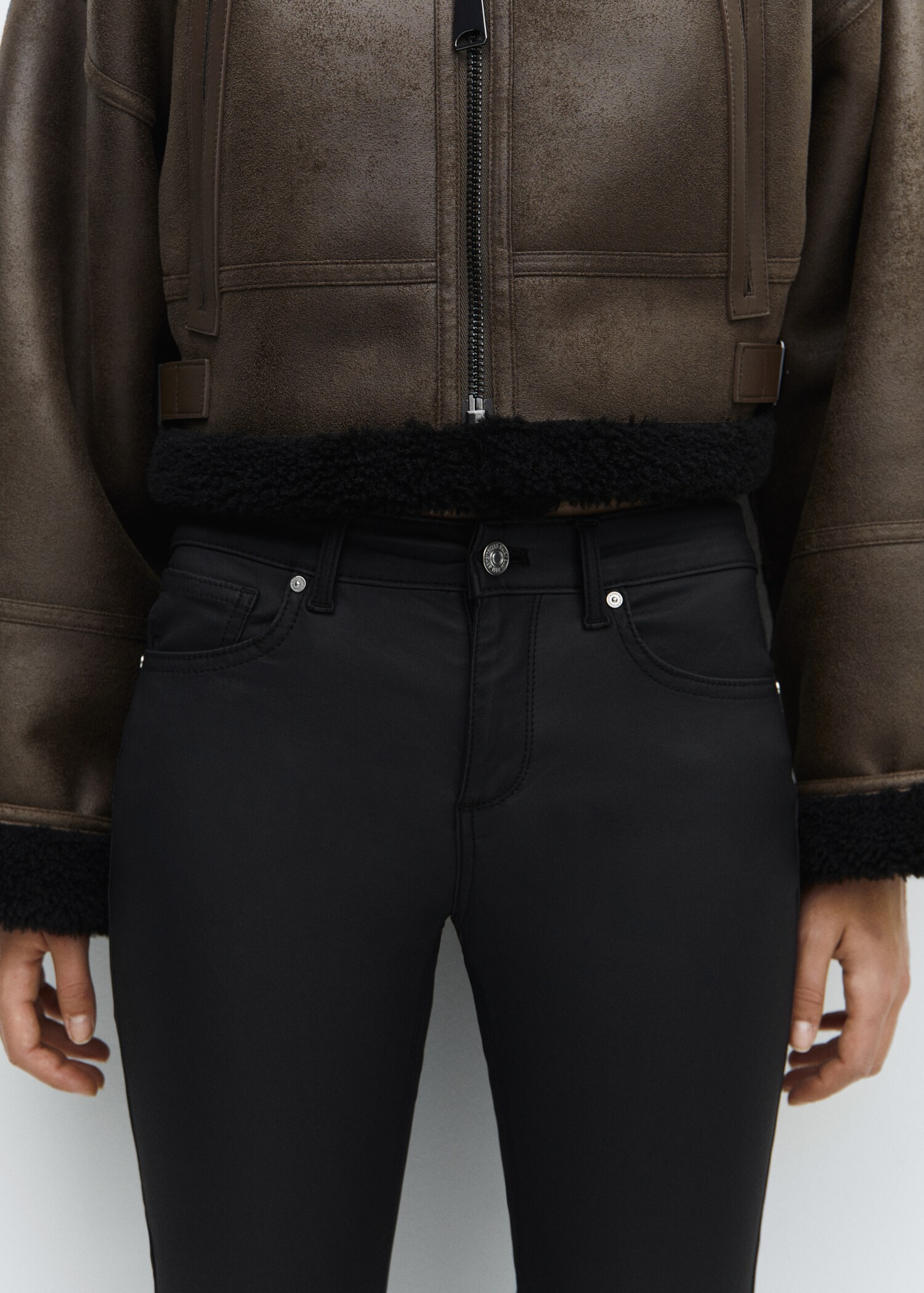 Jean skinny push-up enduit - Détail de l'article 6