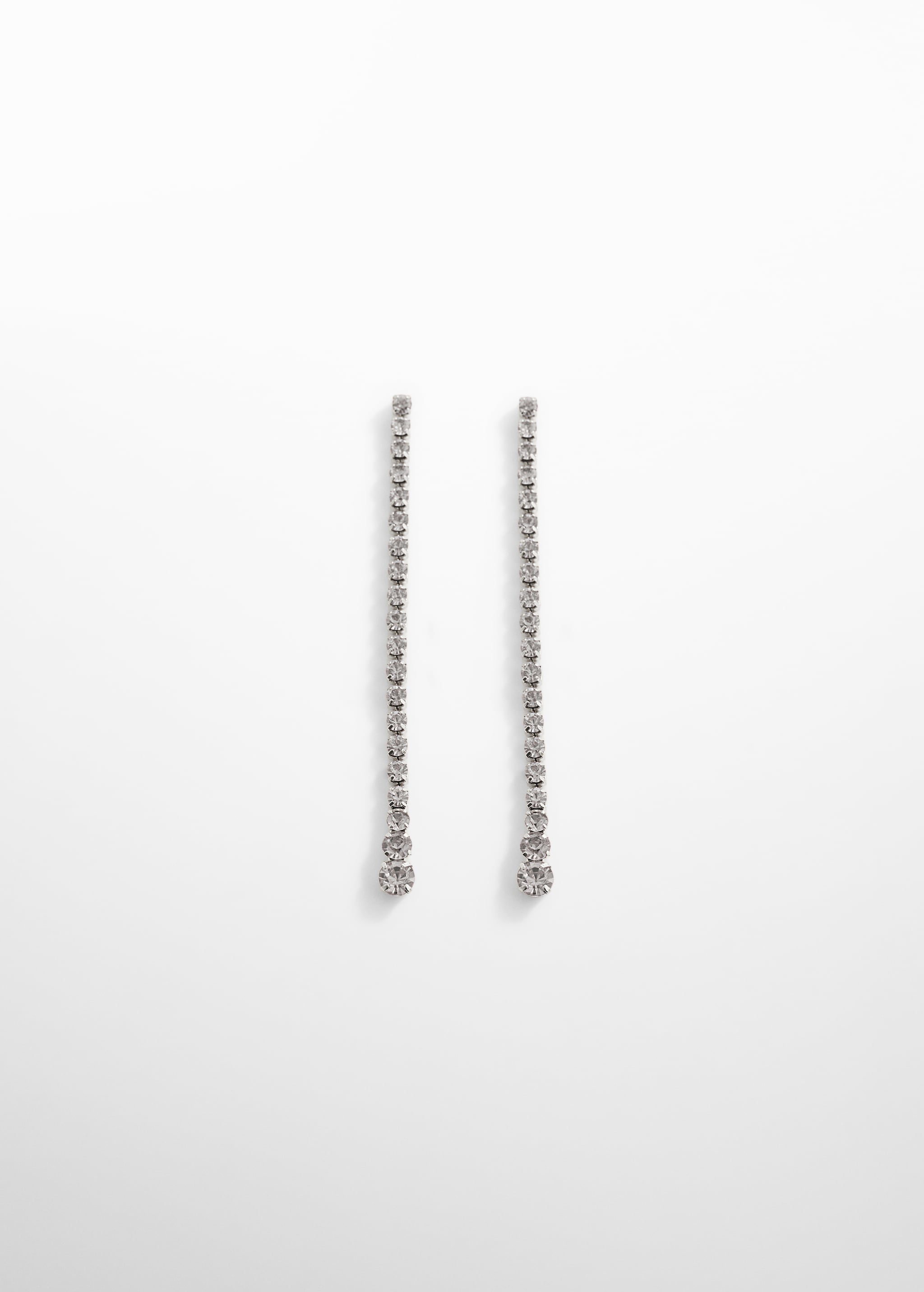 Long crystal earrings  - Article without model