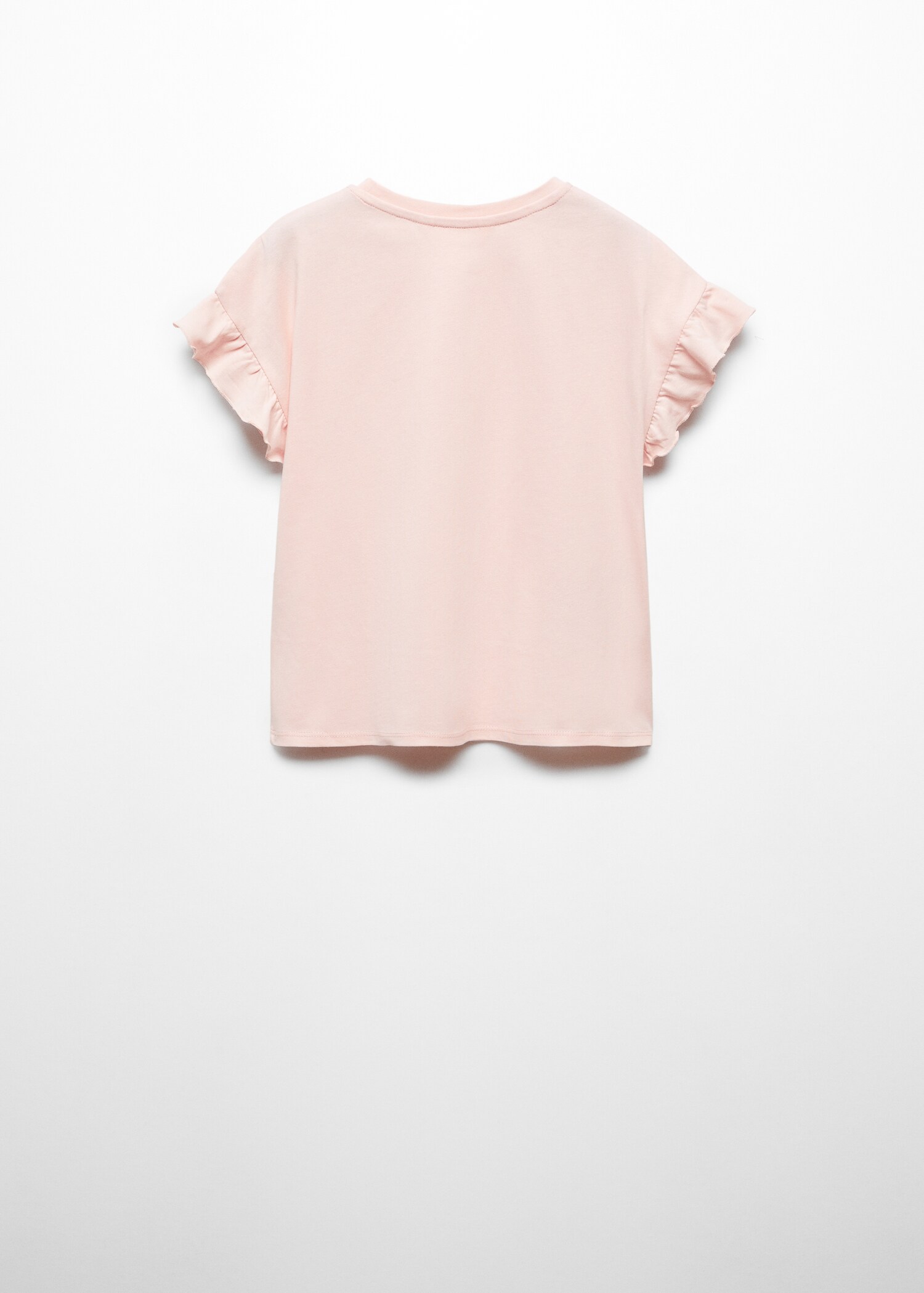 T-Shirt mit Textaufdruck - Rückseite des Artikels