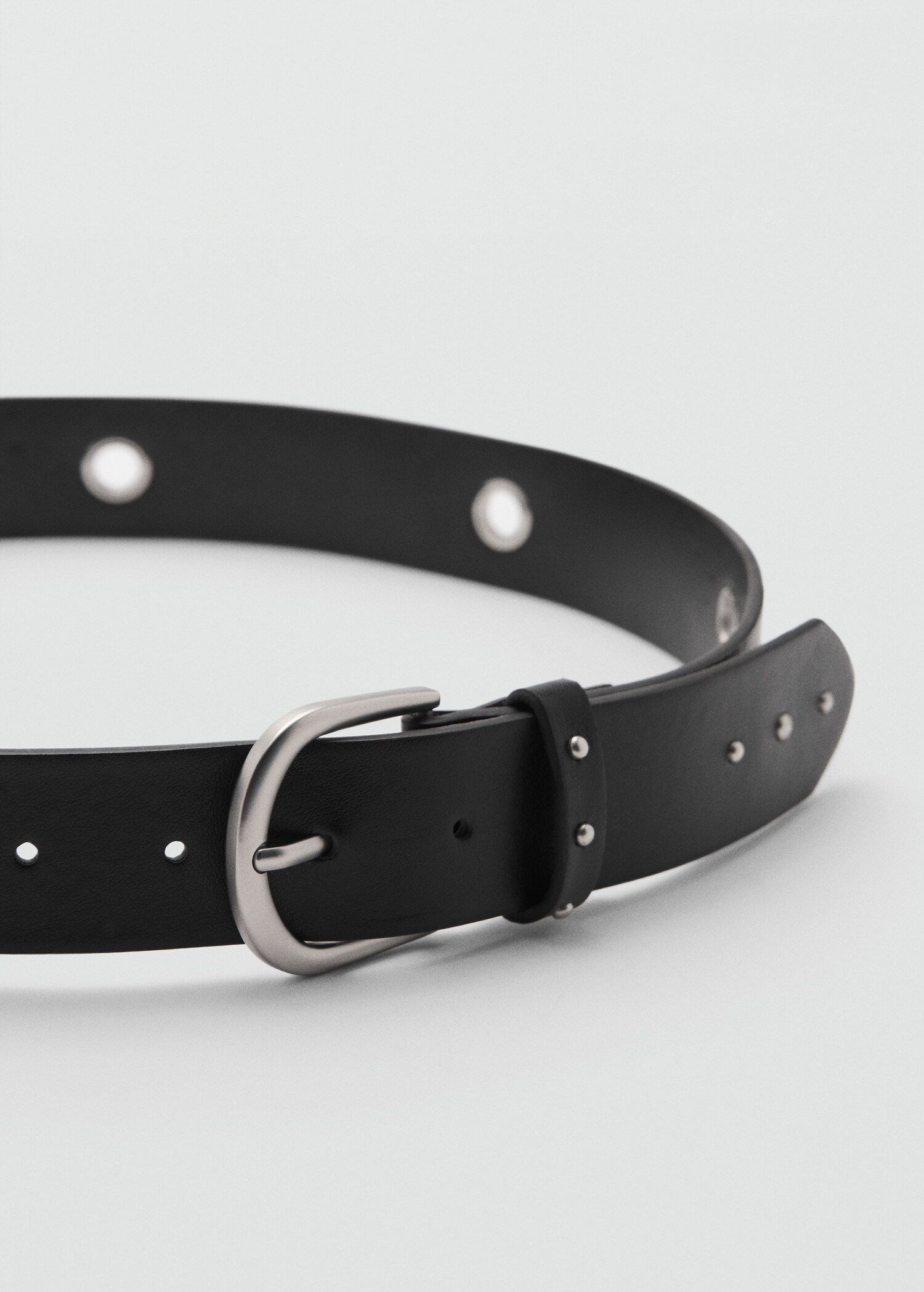 Metal buckle belt - Medium plane