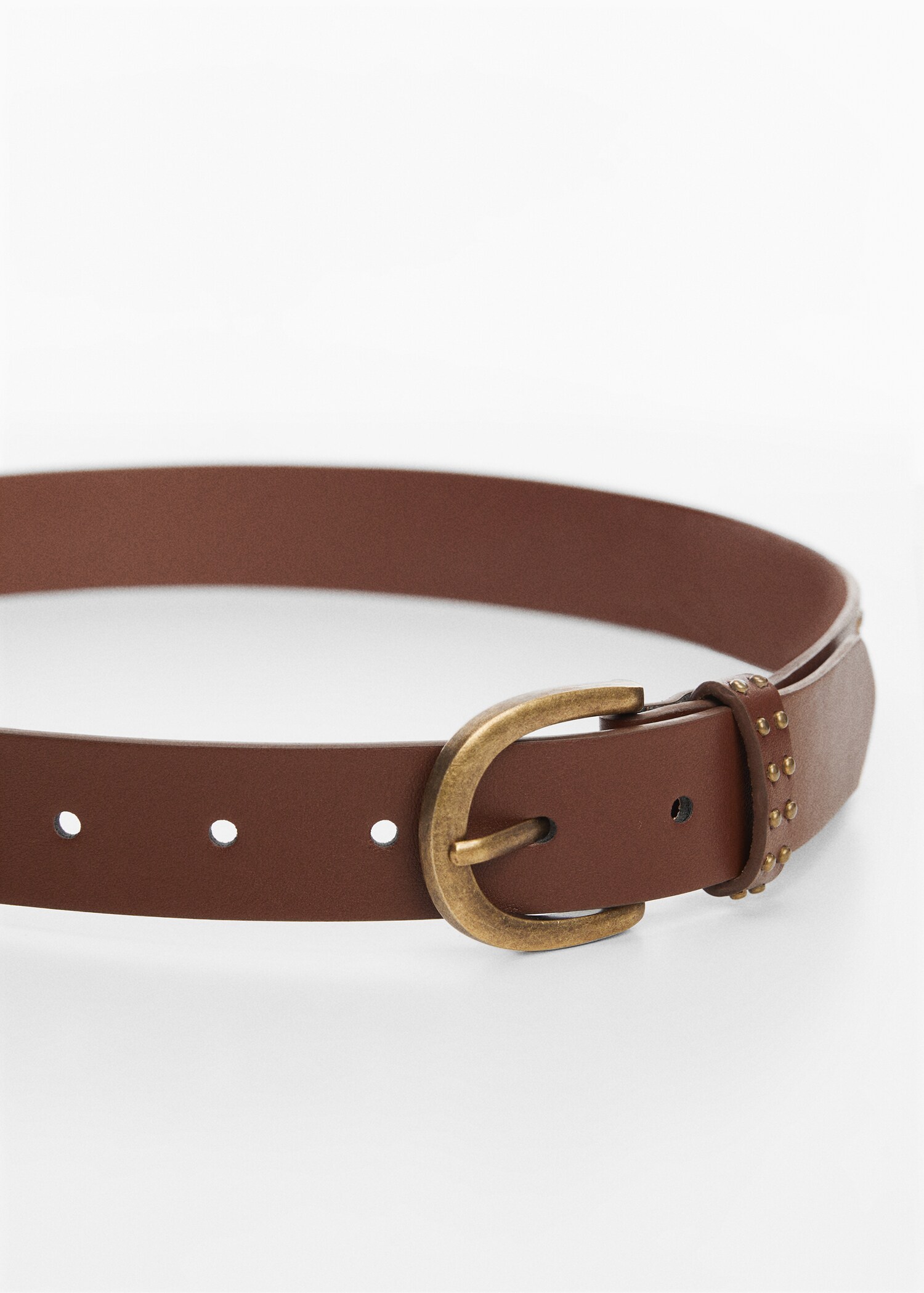 Buckled studded belt - Детальніше про товар 1
