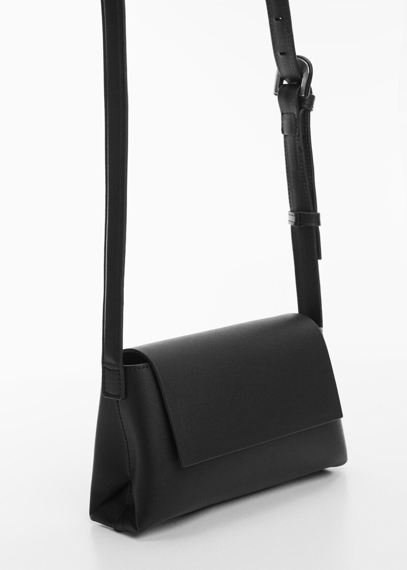 Bamboo Twist Lock Flap Crossbody Bag main image 1