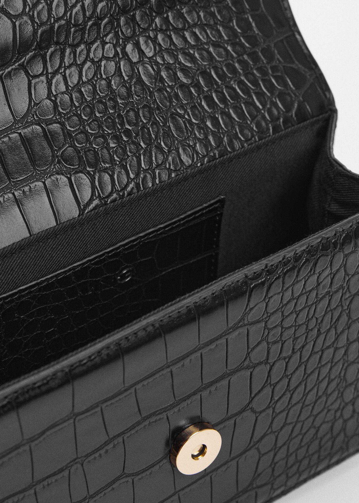 Animal print effect chain bag - Details of the article 3