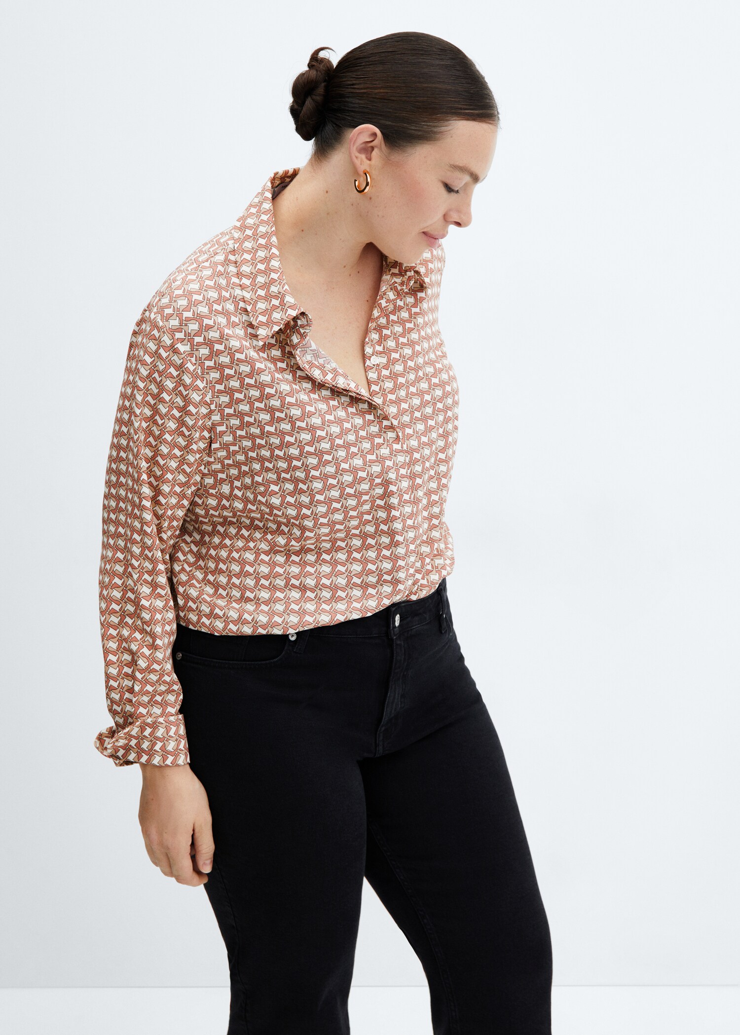 Regular flowy shirt - Details of the article 5