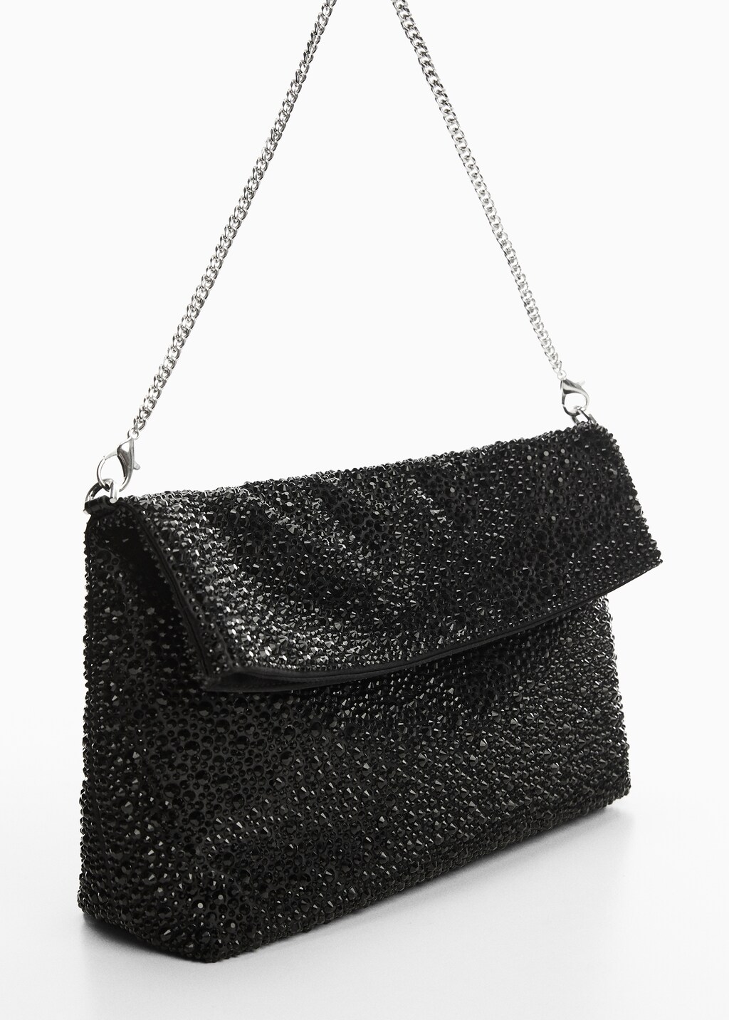 Chain bag with crystals - image 3
