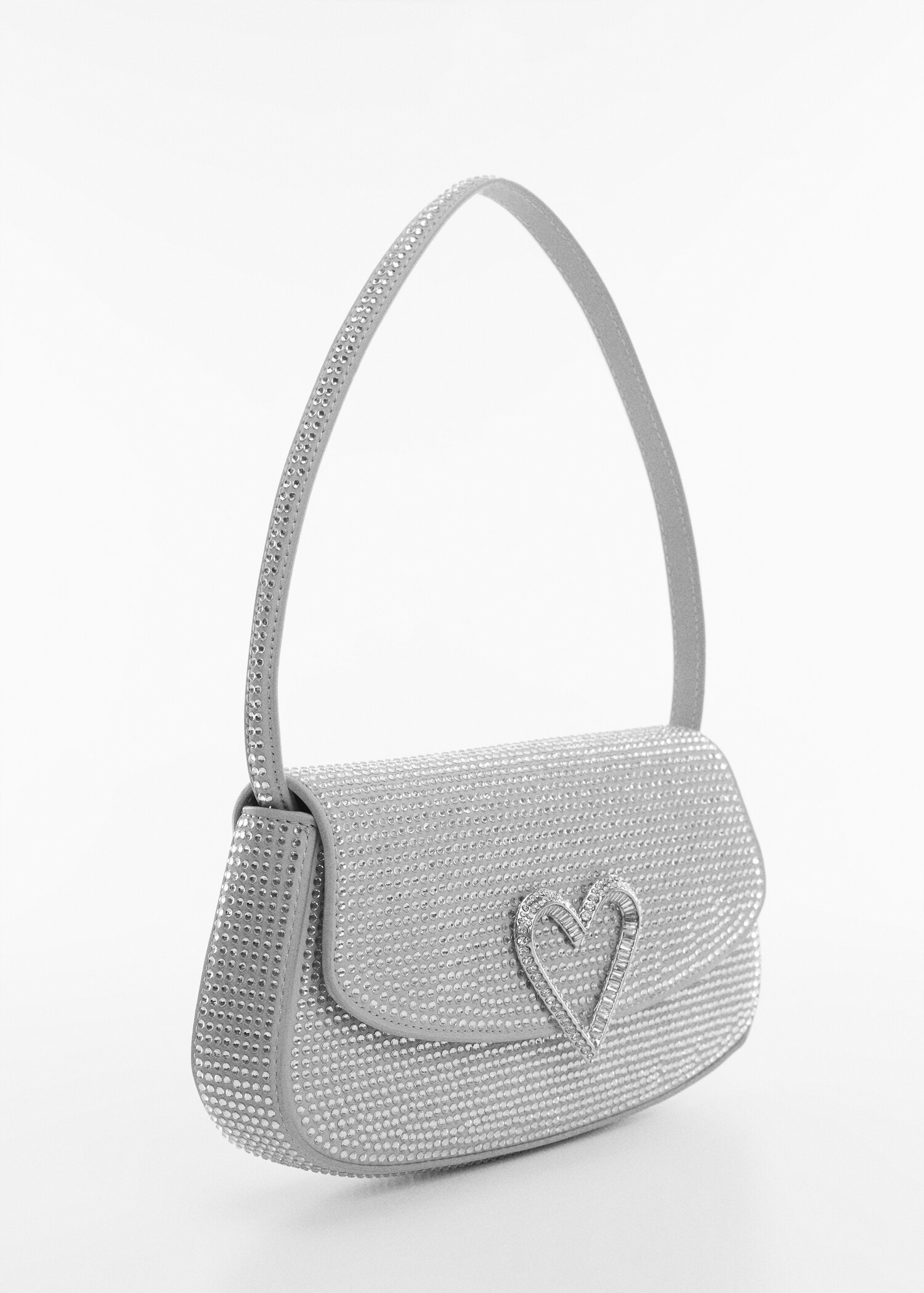 Crystal shoulder bag - Woman | MANGO USA