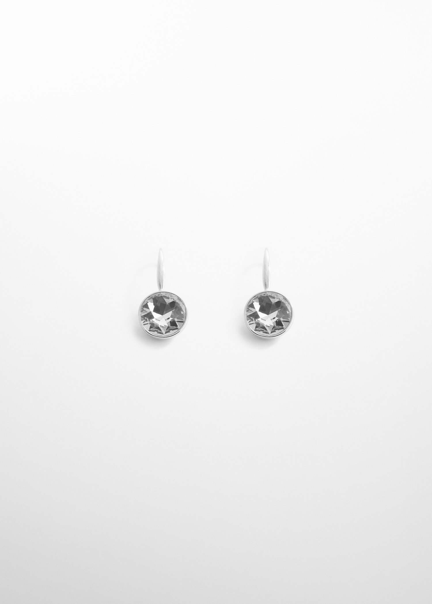 Faceted crystal earrings - Article without model