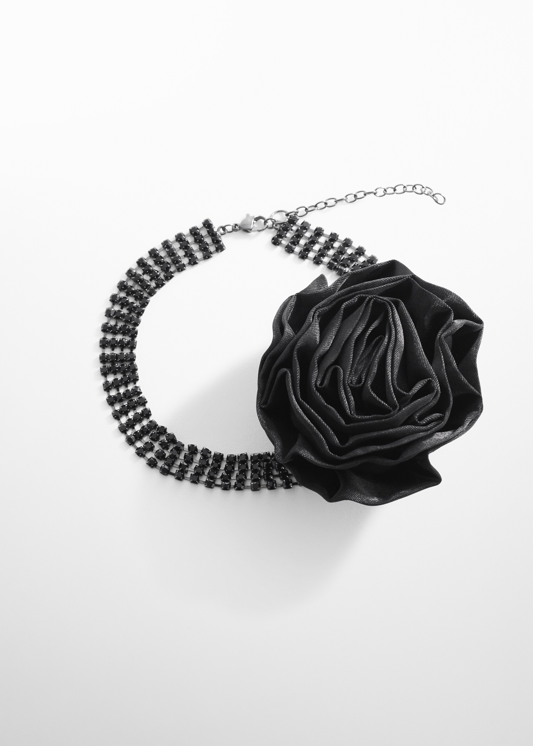 Maxi-flower crystal choker - Article without model