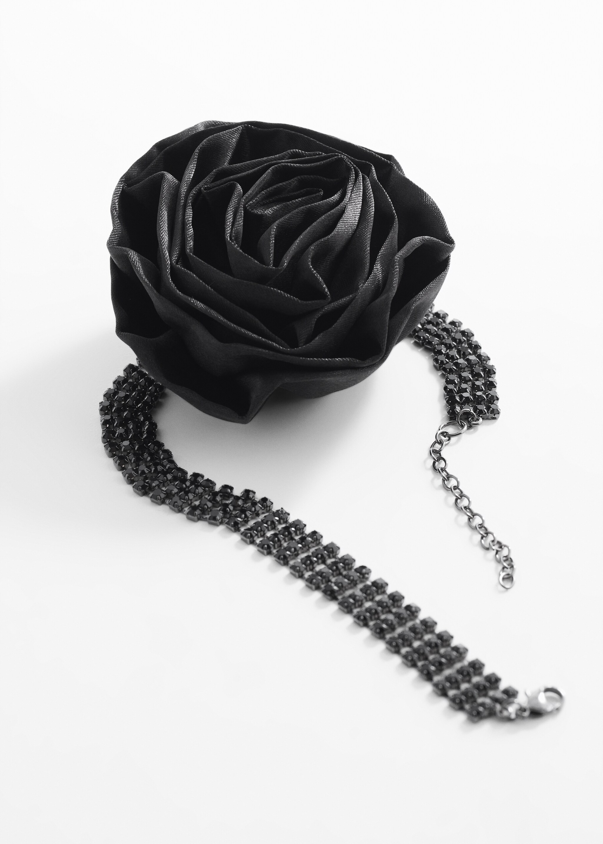 Maxi-flower crystal choker - Details of the article 1