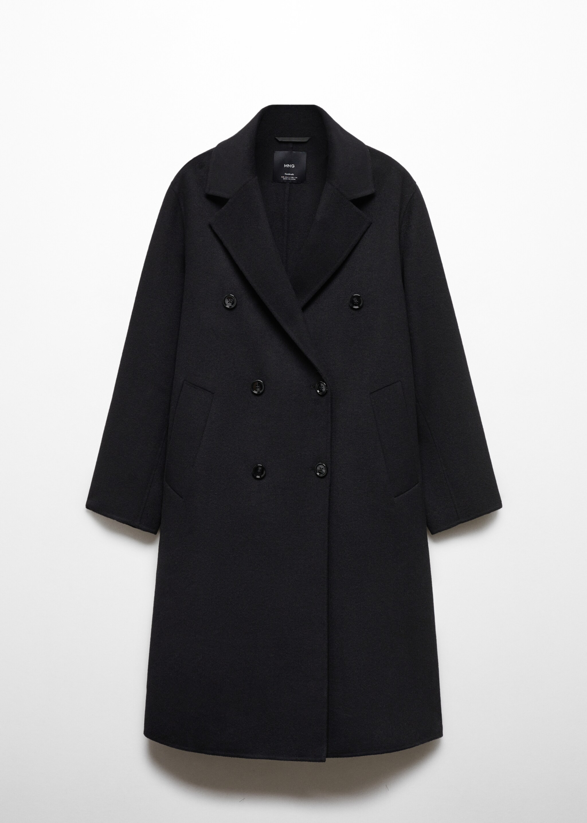 Handmade oversized wool coat - Article without model