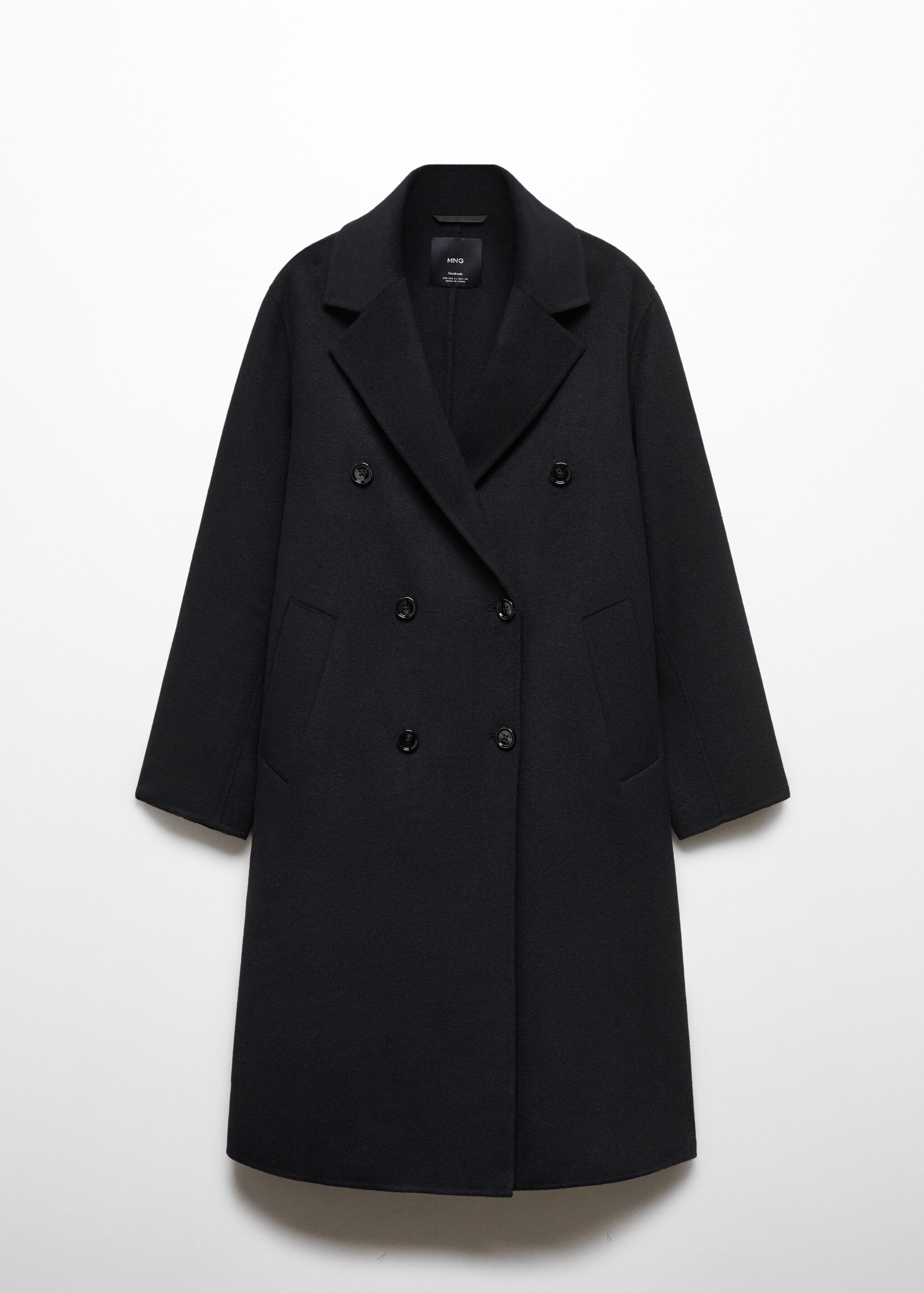 Παλτό μαλλί handmade oversize - Προϊόν χωρίς μοντέλο