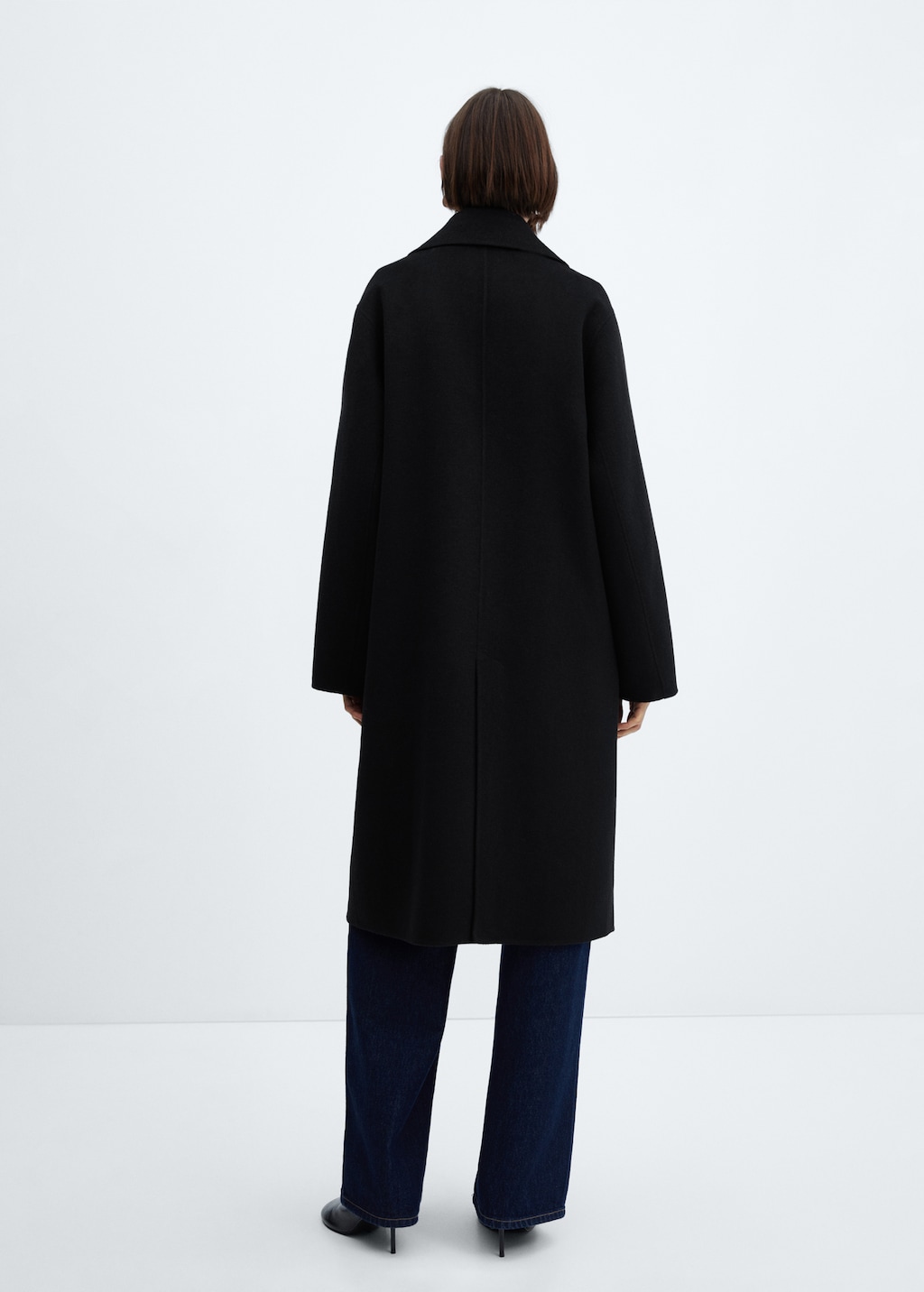 Handmade oversized wool coat - Women | MANGO Taiwan area Handmade oversized wool coat - Women | MANGO Taiwan area