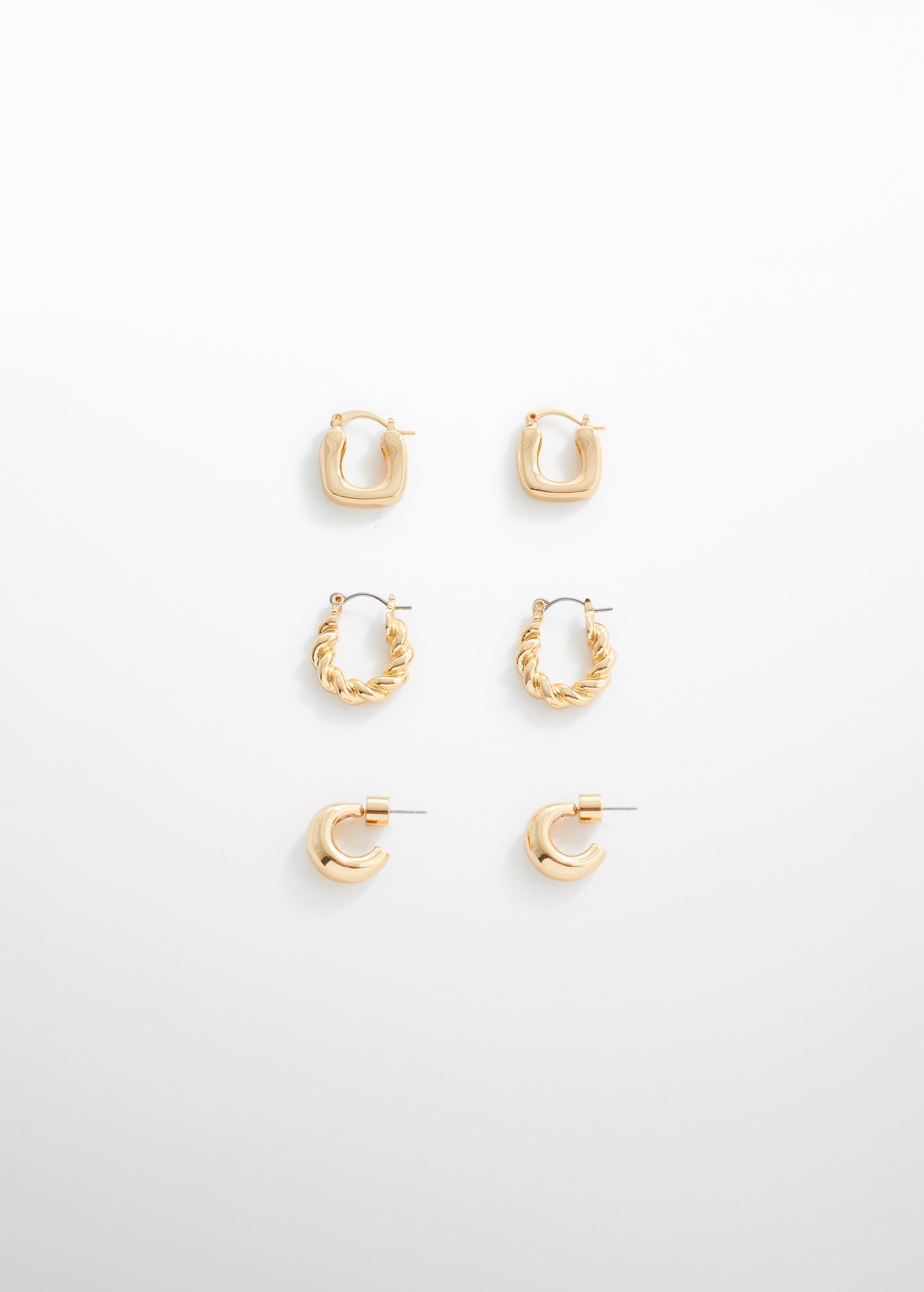 Set of hoop earrings  - Article without model