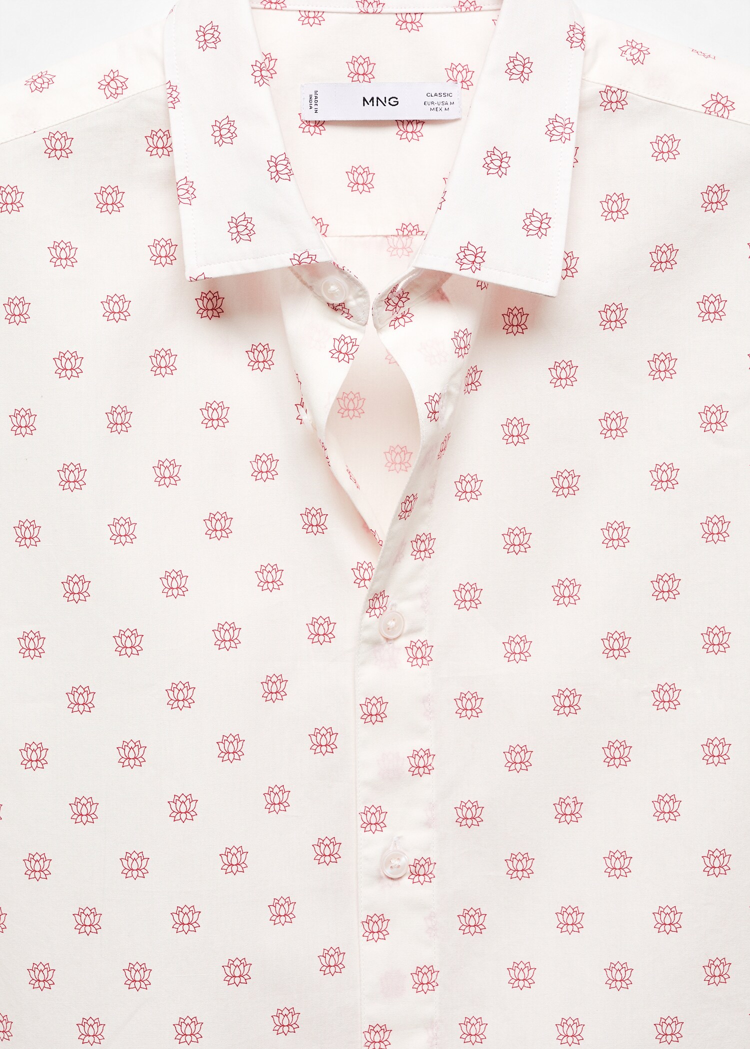 Chemise imprimée 100 % coton - Détail de l'article 8