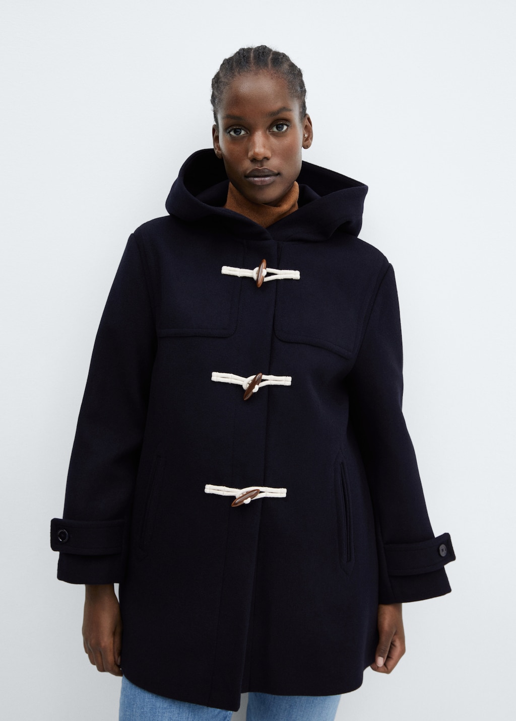 Manteau capuche femme mango hotsell