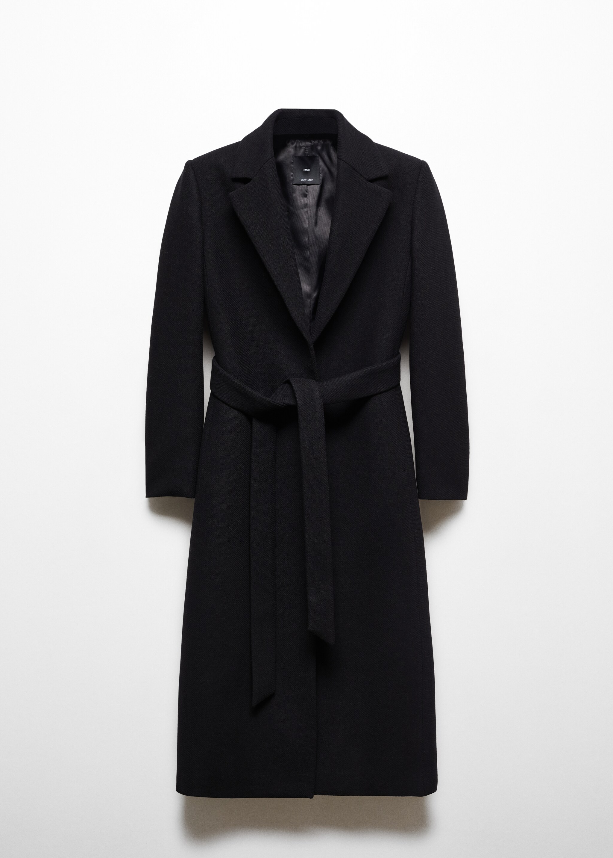 Manteco wool coat with detachable fur collar - Details of the article 8
