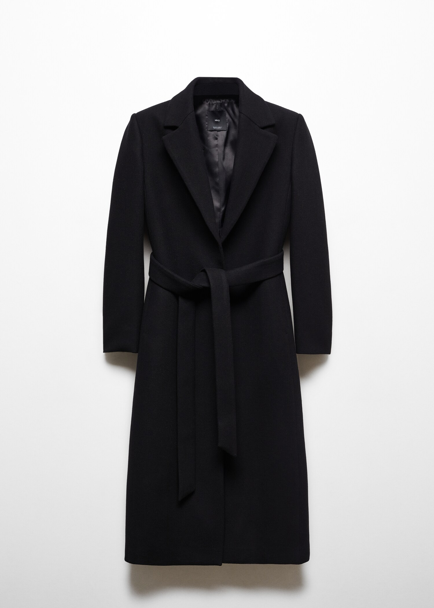 Manteco wool coat with detachable fur collar - Details of the article 8