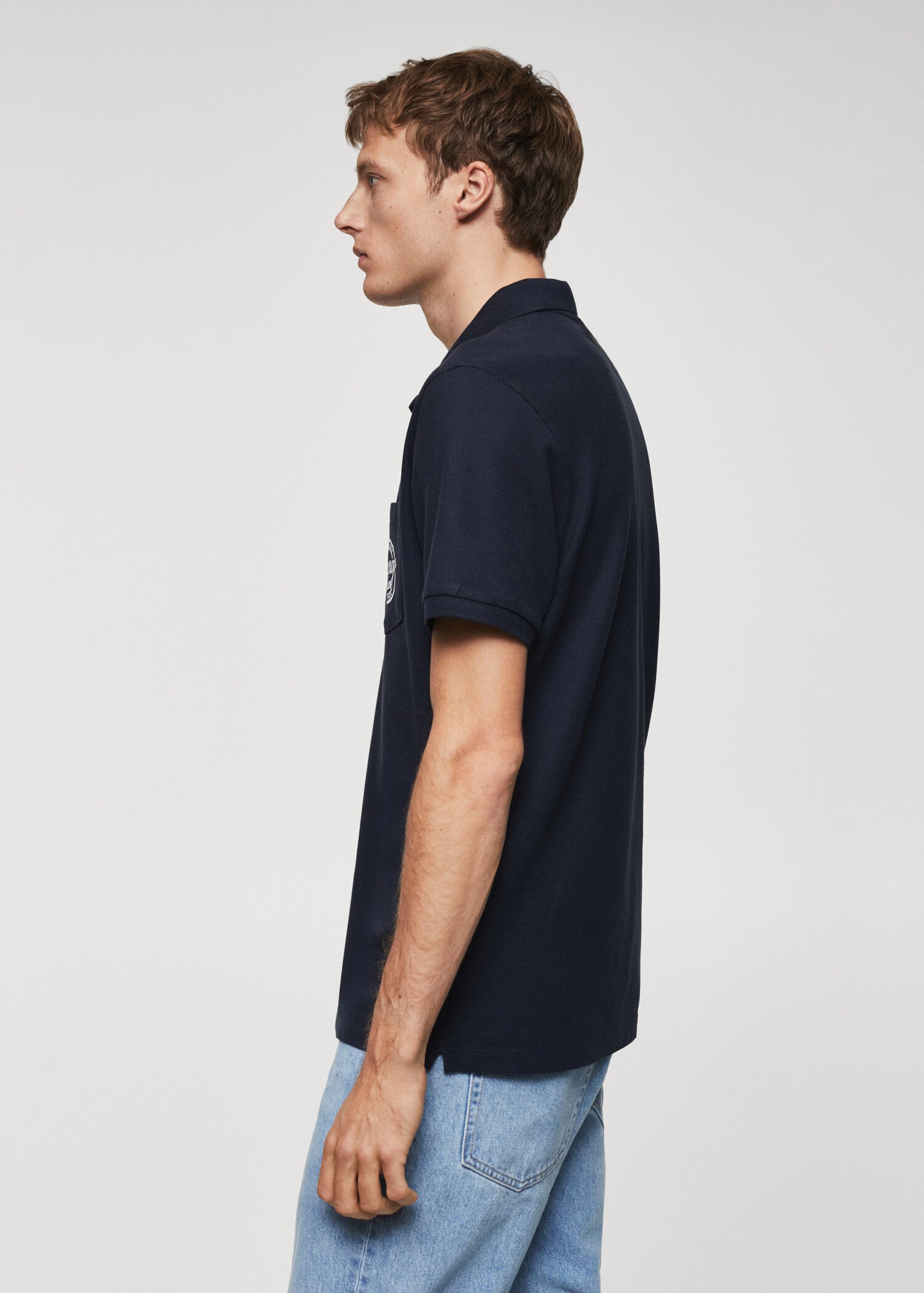 Logo cotton polo shirt - Данни за артикула 2