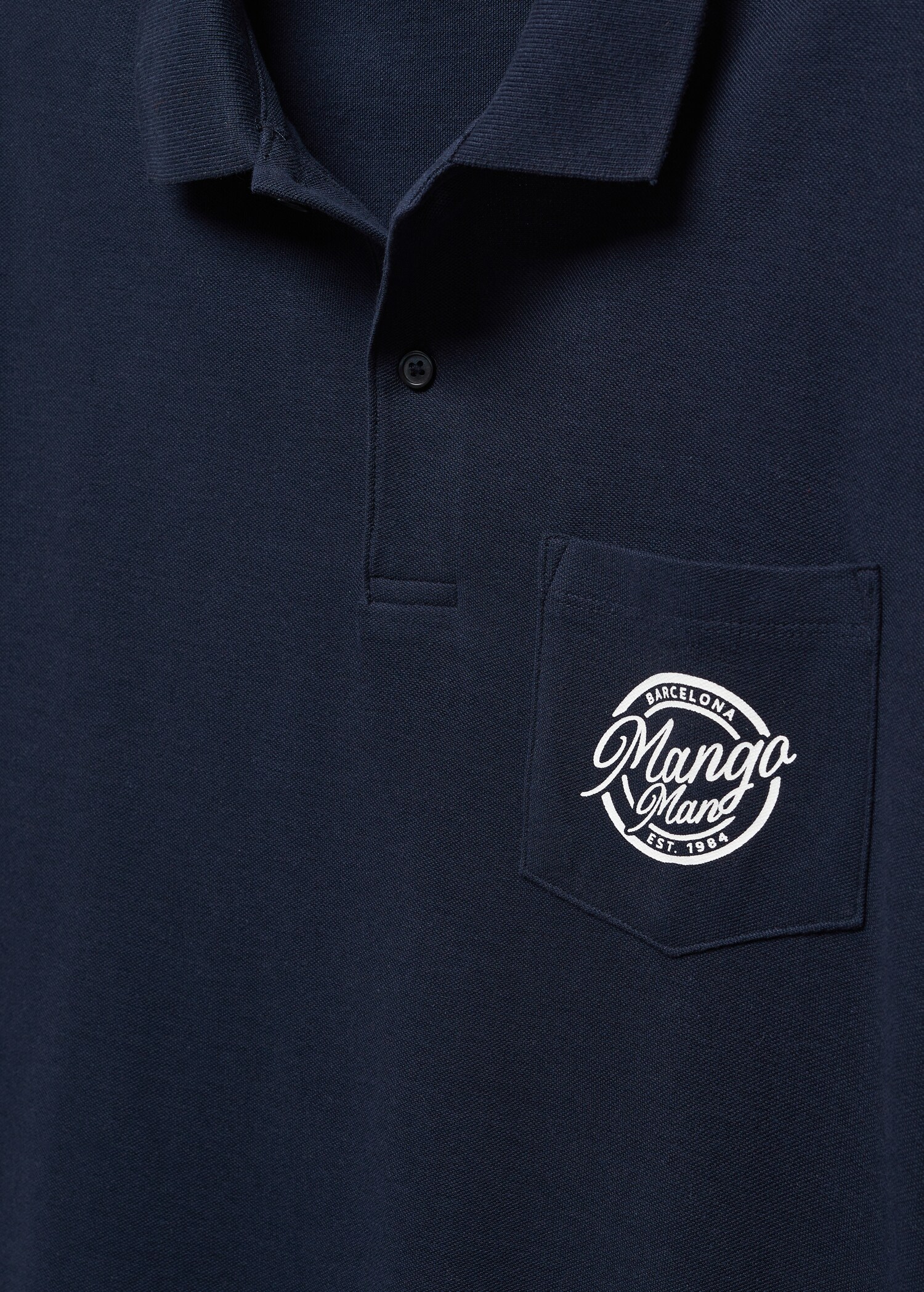 Logo cotton polo shirt - Данни за артикула 8