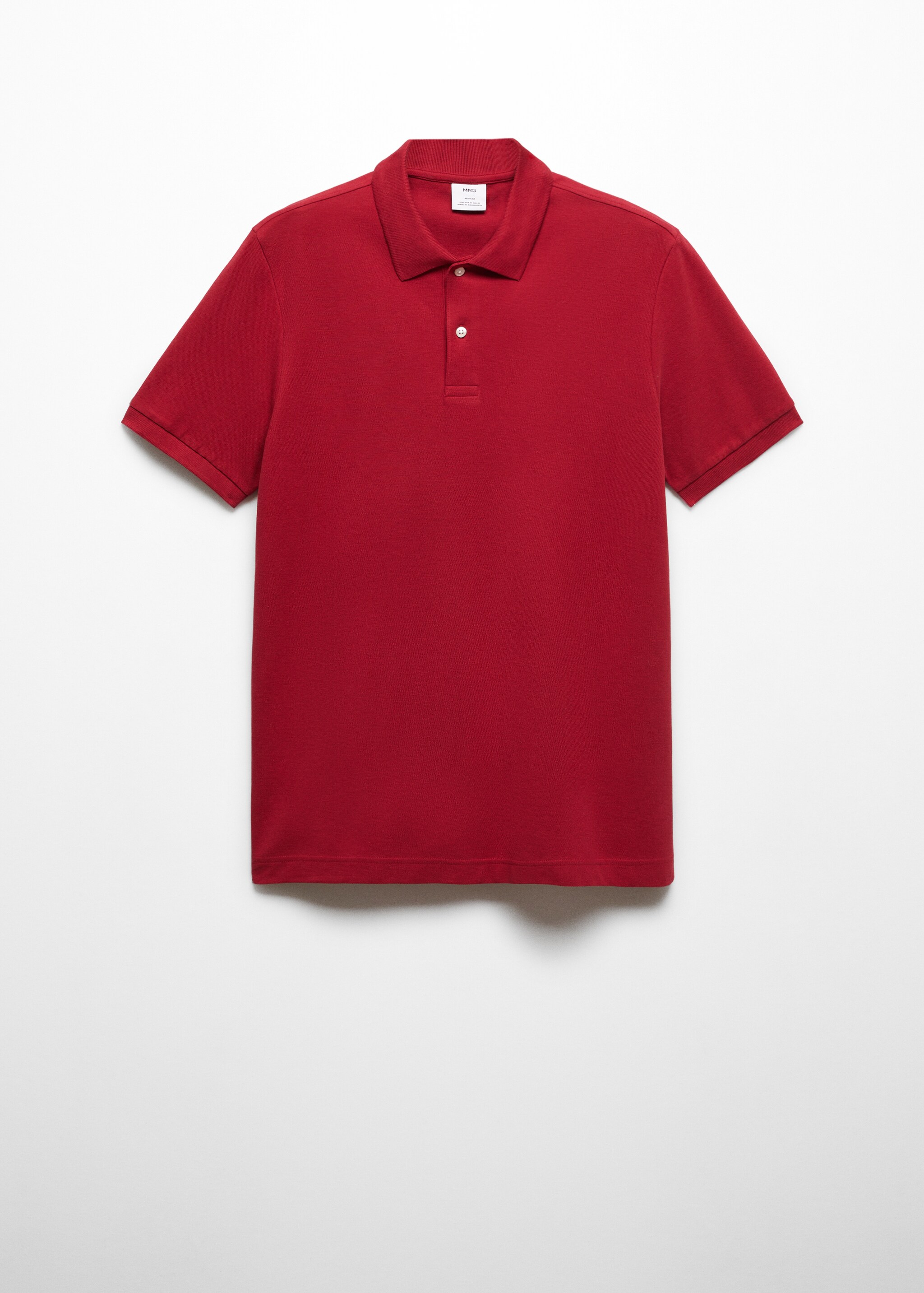 100% cotton regular-fit polo shirt - Article without model
